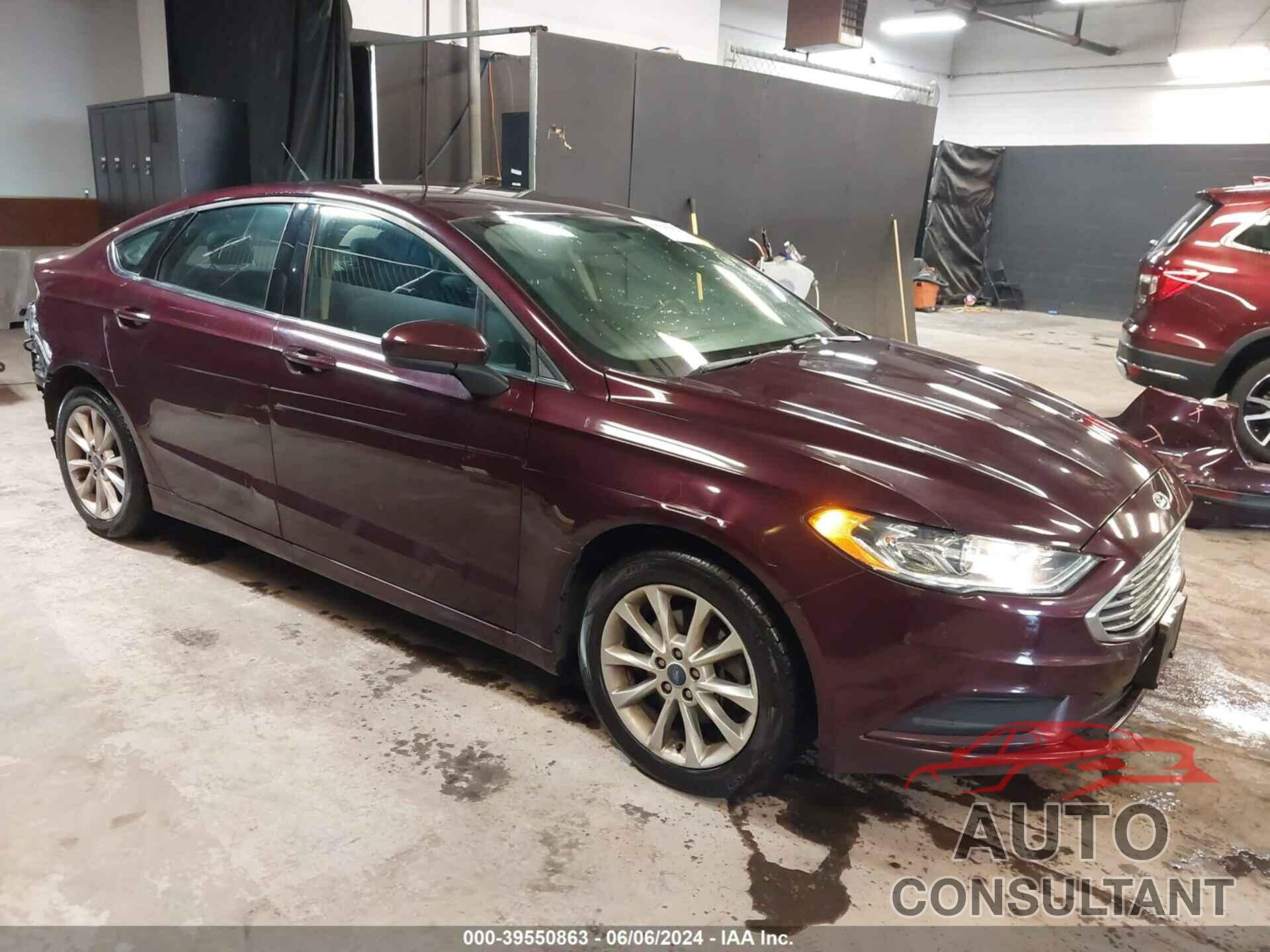 FORD FUSION 2017 - 3FA6P0H78HR227767