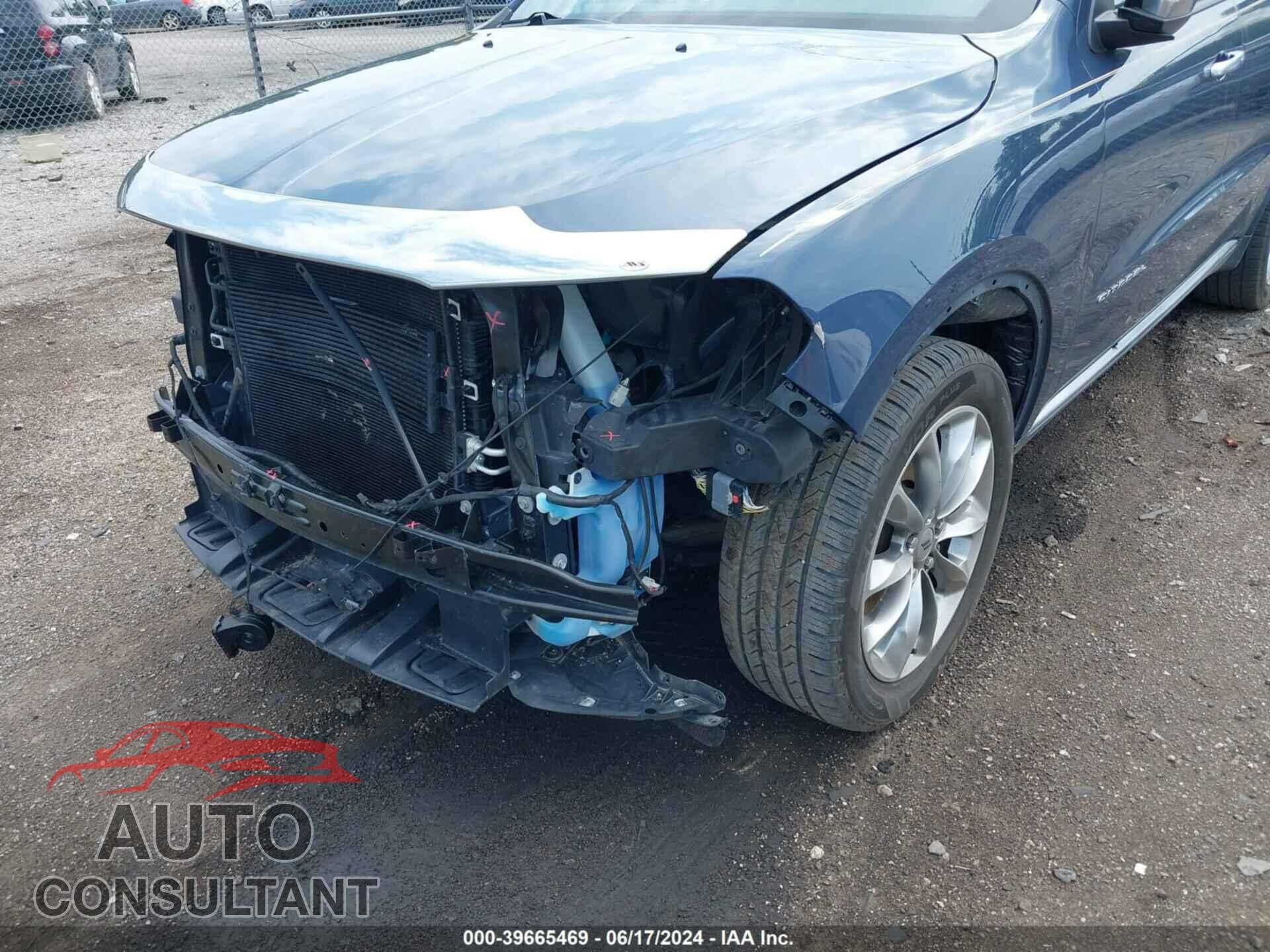 DODGE DURANGO 2021 - 1C4RDJEG9MC740075