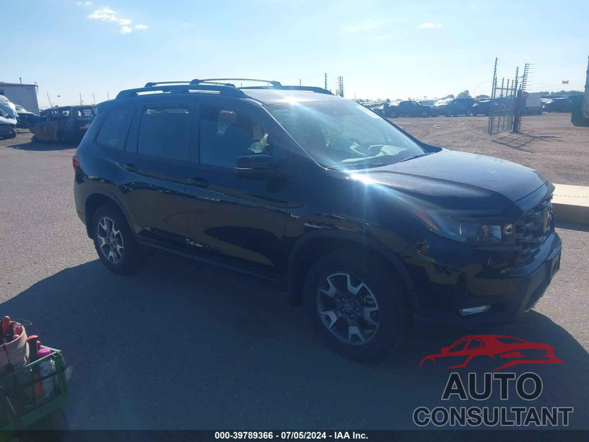 HONDA PASSPORT 2022 - 5FNYF8H69NB014898