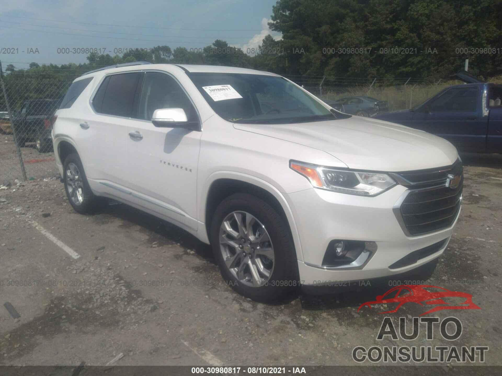CHEVROLET TRAVERSE 2021 - 1GNERKKW6MJ162182