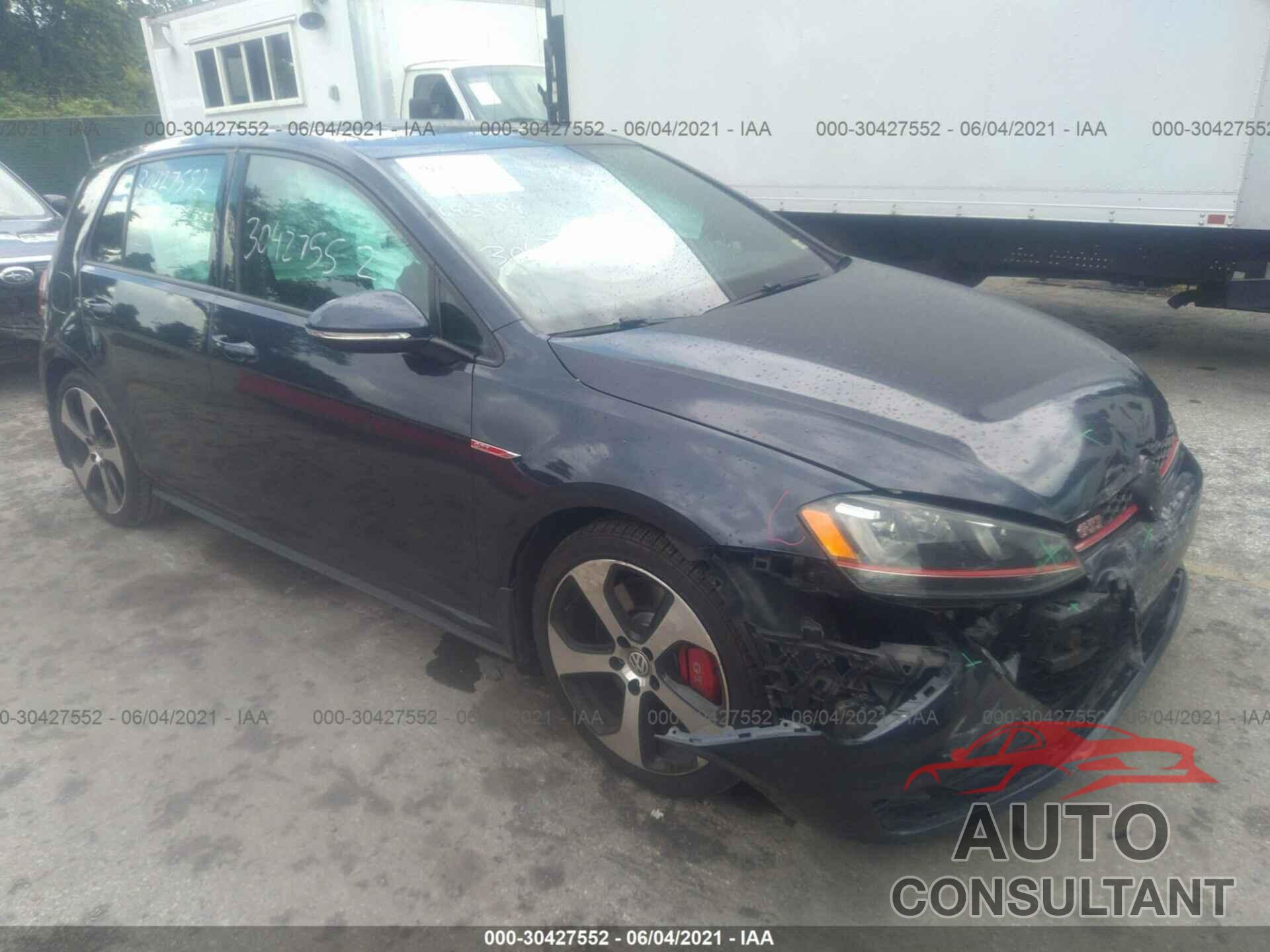VOLKSWAGEN GOLF GTI 2016 - 3VW447AU2GM070085