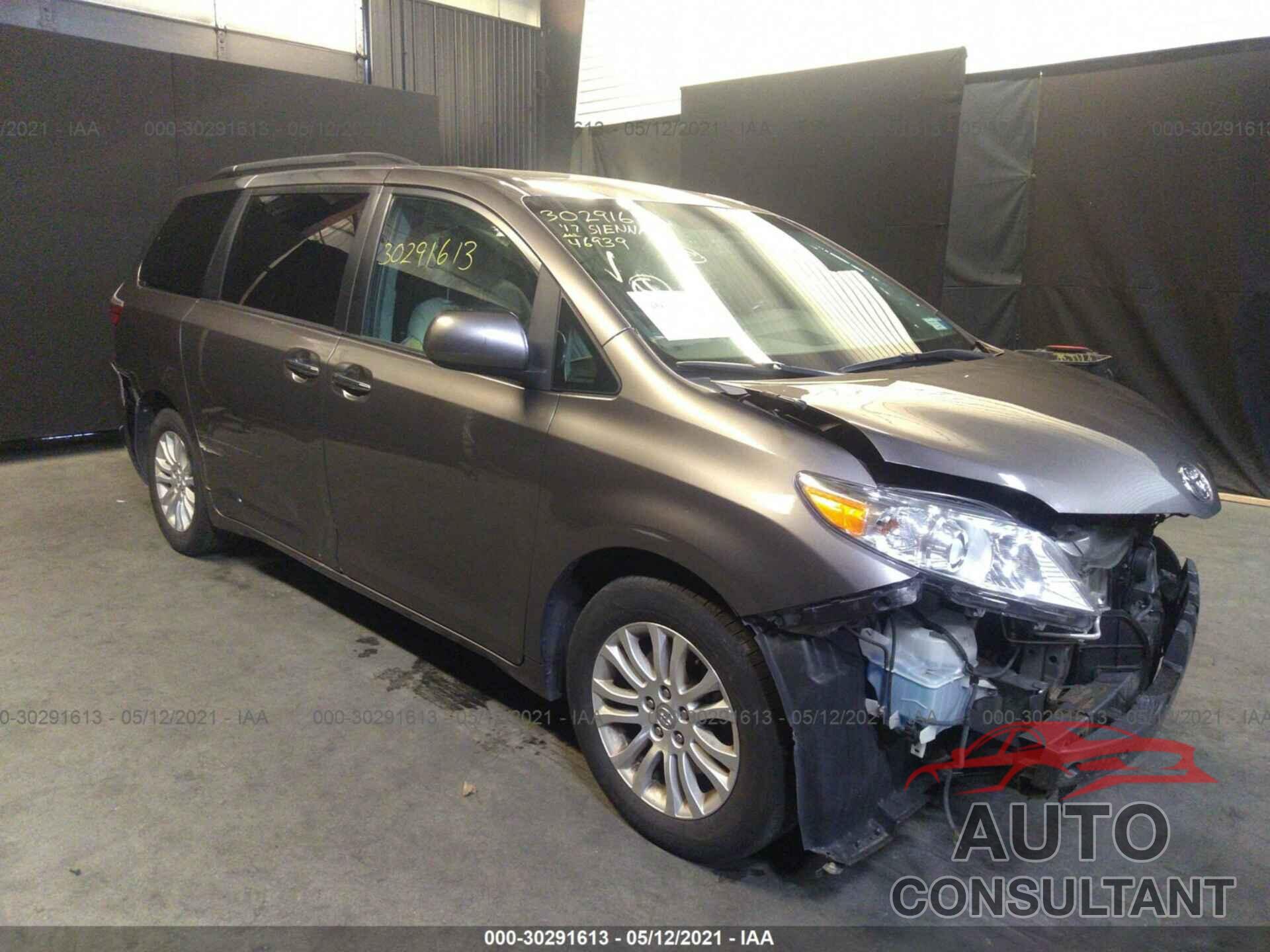 TOYOTA SIENNA 2017 - 5TDYZ3DC9HS793239