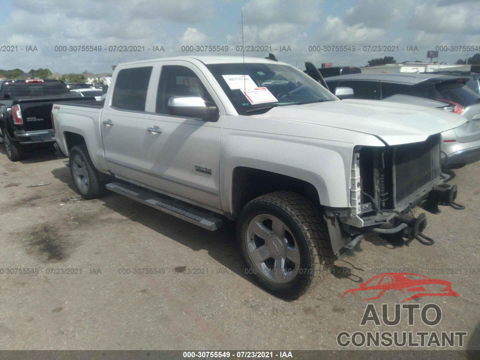 CHEVROLET SILVERADO 1500 2018 - 3GCUKSECXJG191045
