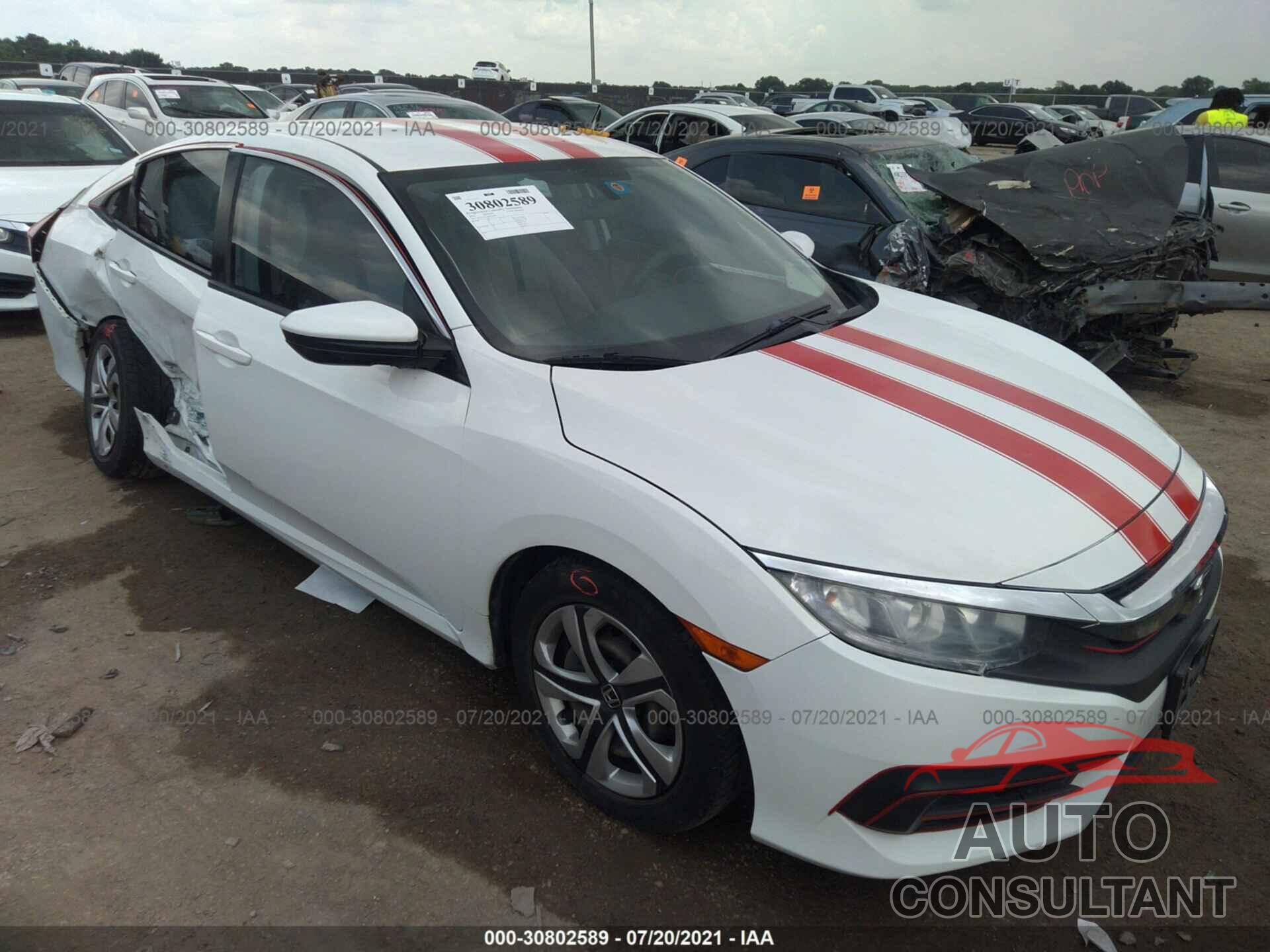 HONDA CIVIC SEDAN 2016 - 2HGFC2F57GH519036