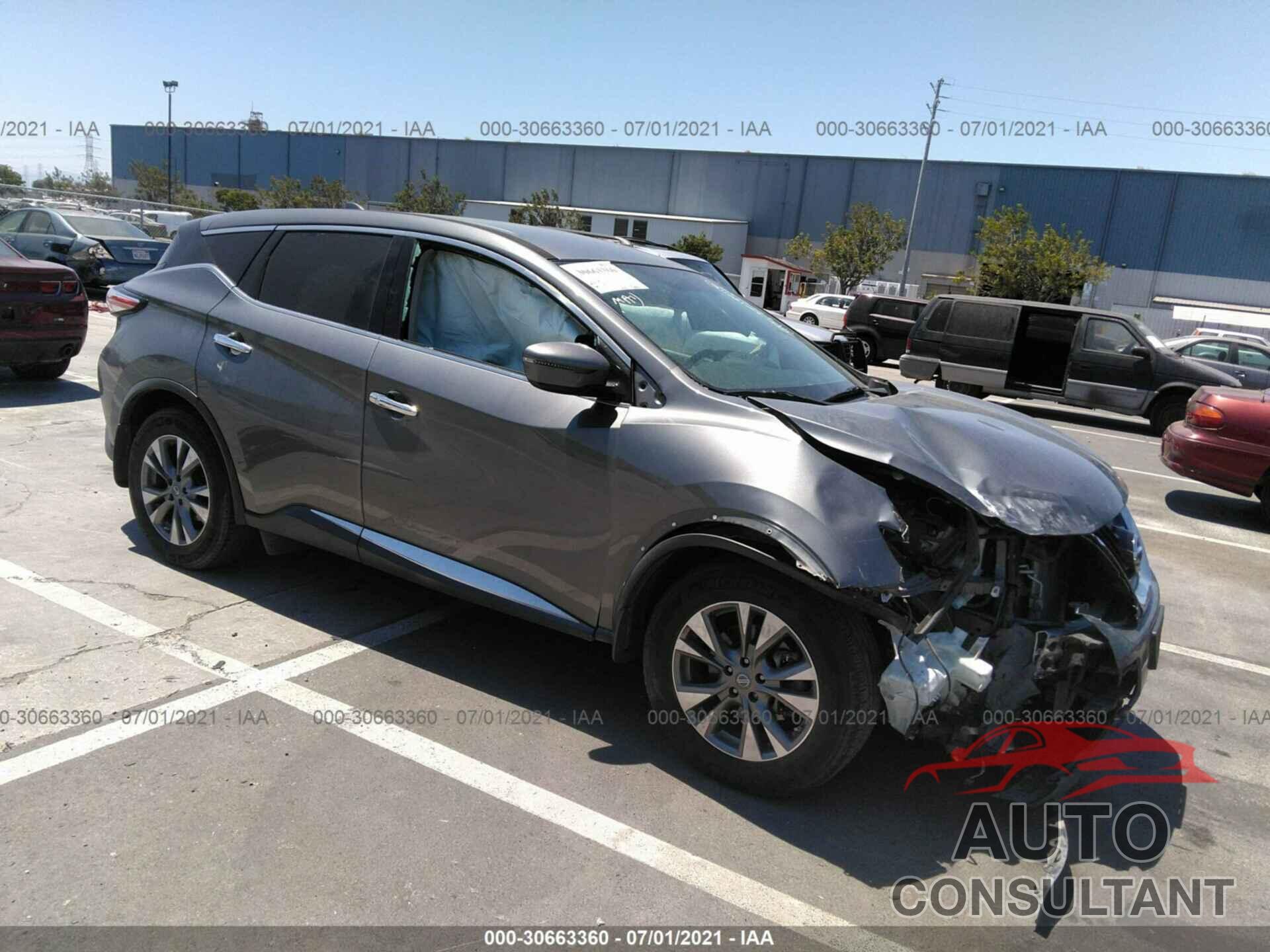 NISSAN MURANO 2017 - 5N1AZ2MG2HN129347