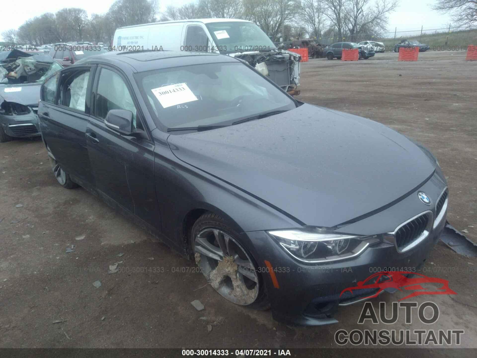 BMW 3 SERIES 2016 - WBA8E3G59GNU00544