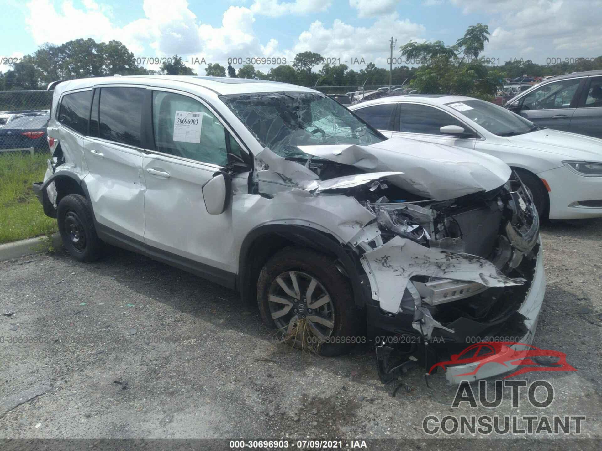 HONDA PILOT 2021 - 5FNYF5H51MB010249