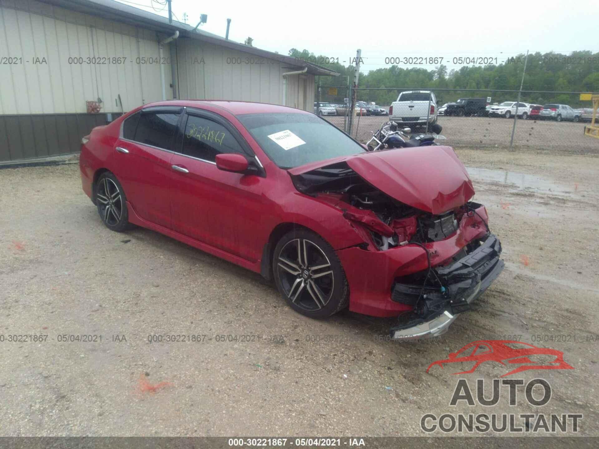 HONDA ACCORD SEDAN 2017 - 1HGCR2F14HA078903