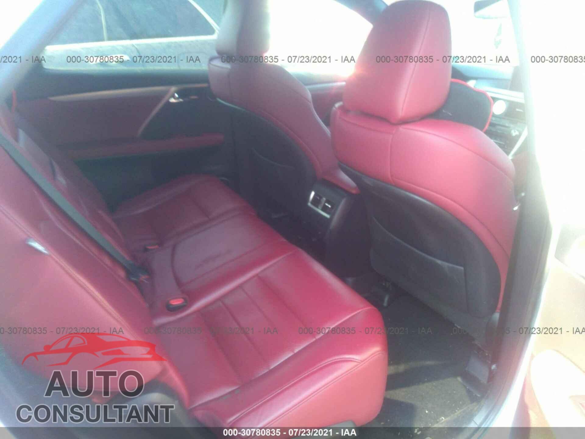 LEXUS RX 2017 - 2T2BZMCA5HC083366
