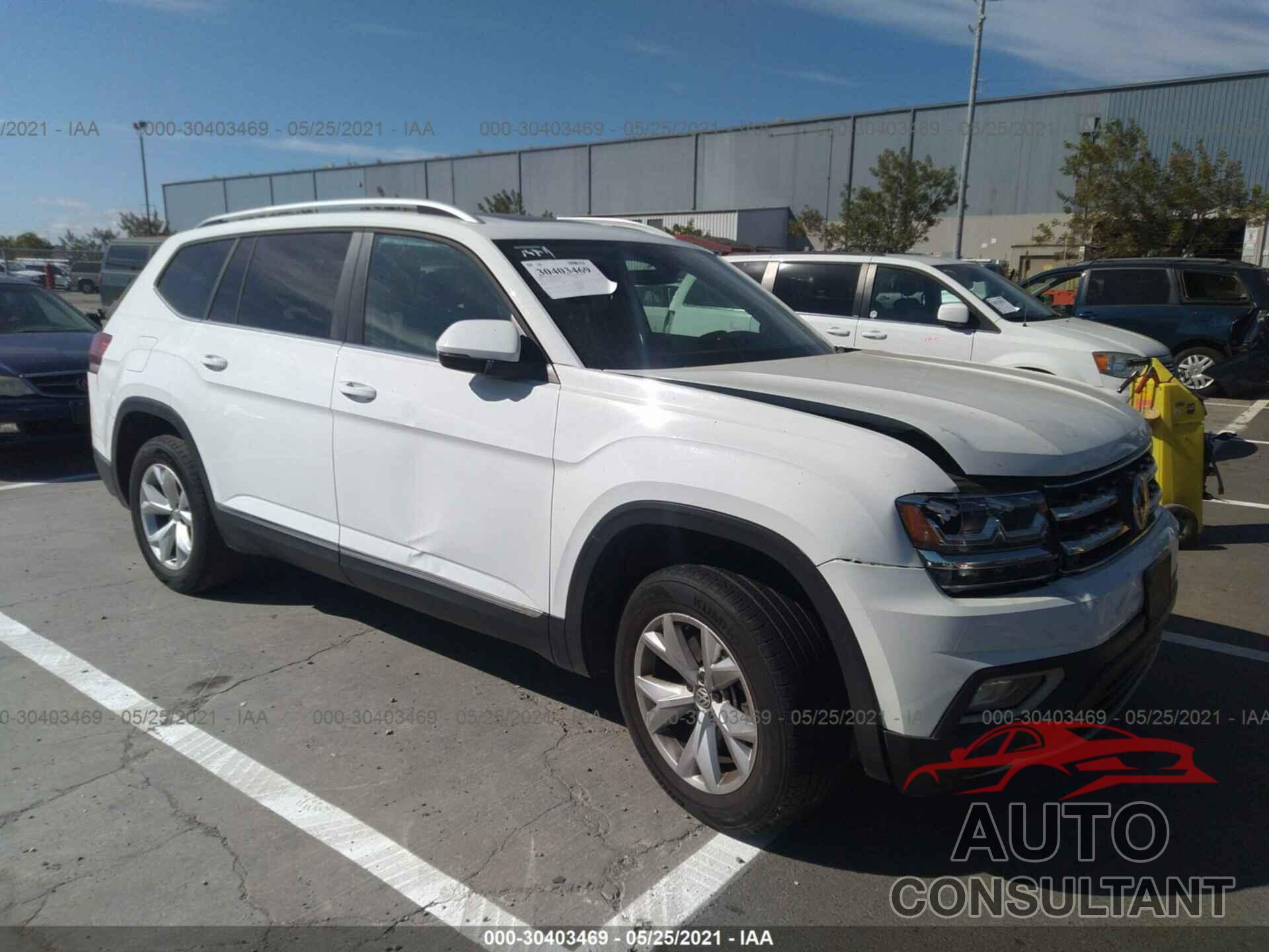 VOLKSWAGEN ATLAS 2018 - 1V2ER2CA8JC586120