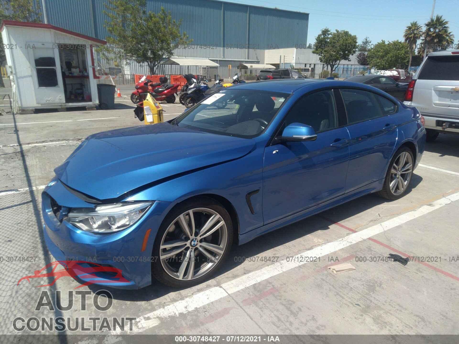 BMW 4 SERIES 2017 - WBA4E3C30HG187377
