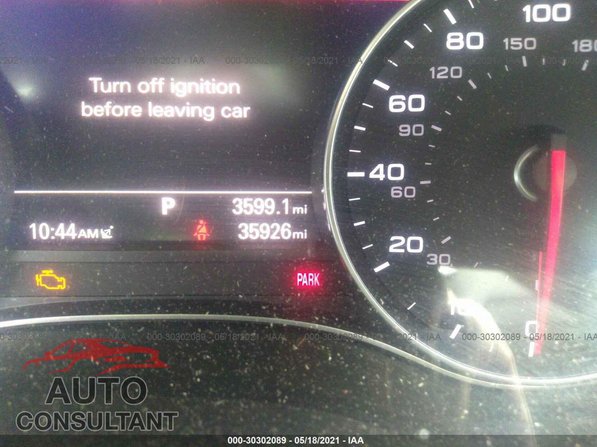 AUDI A6 2017 - WAUF2AFCXHN035605