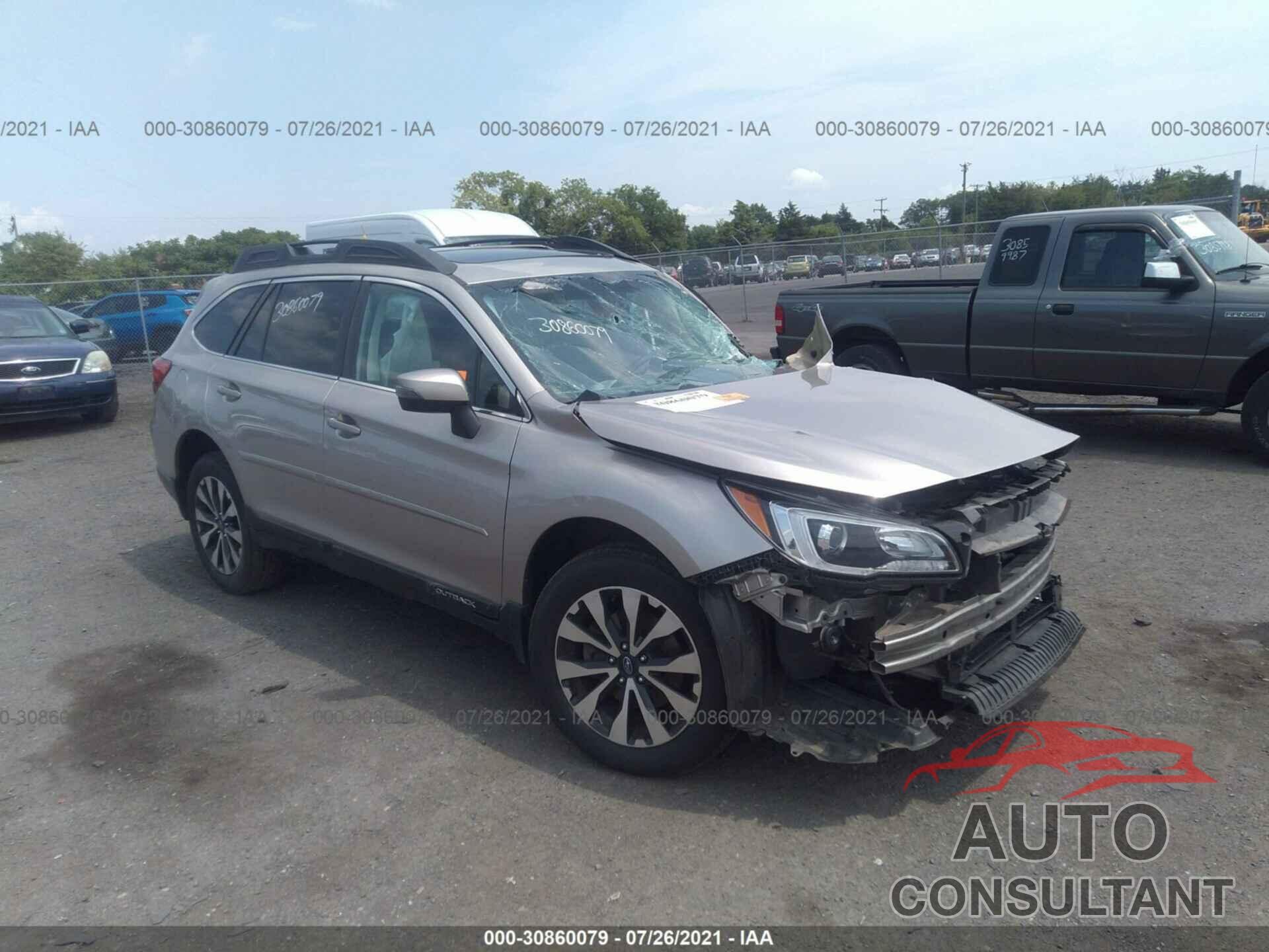 SUBARU OUTBACK 2016 - 4S4BSANC6G3216063