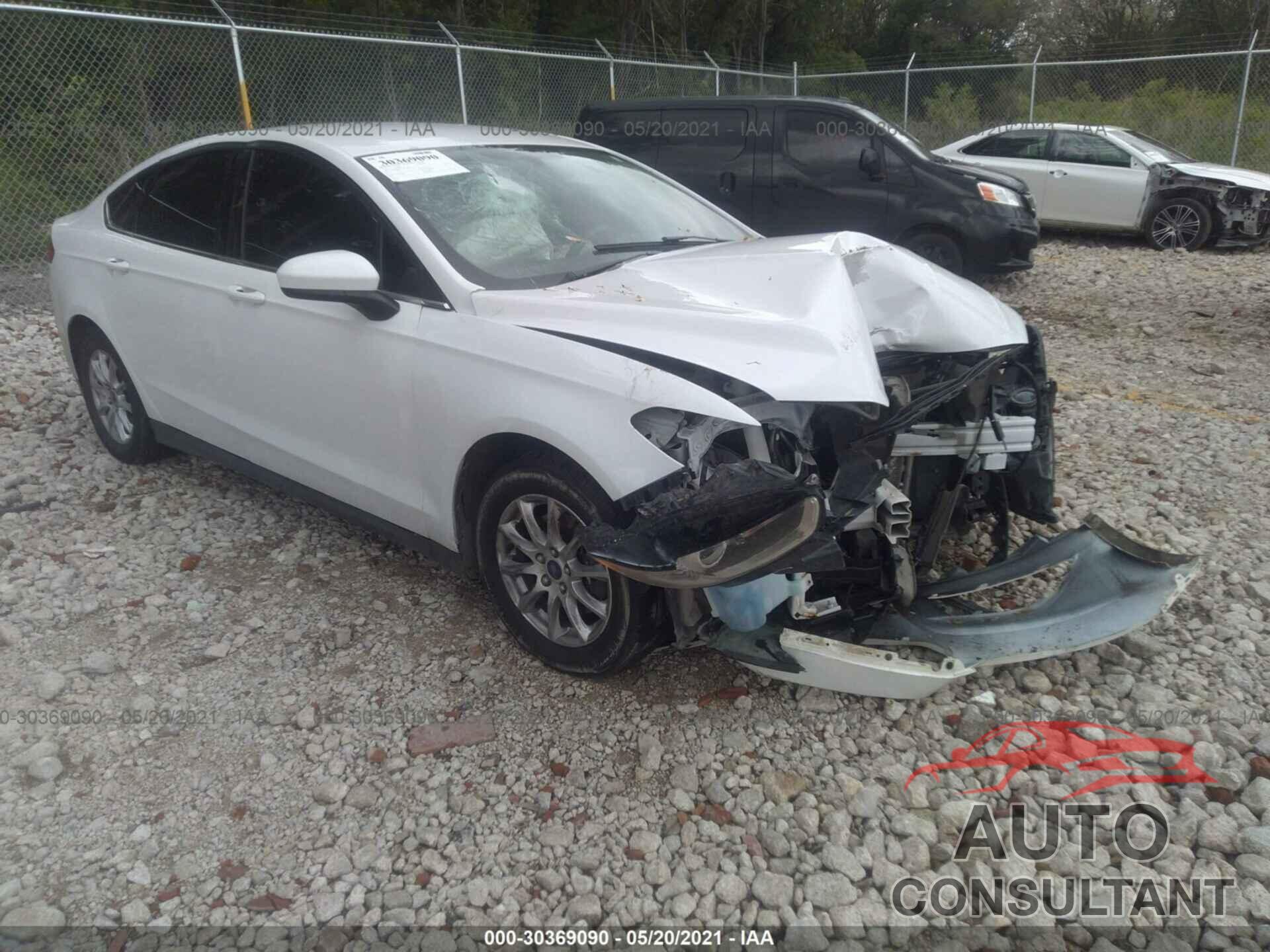 FORD FUSION 2016 - 3FA6P0G72GR290377