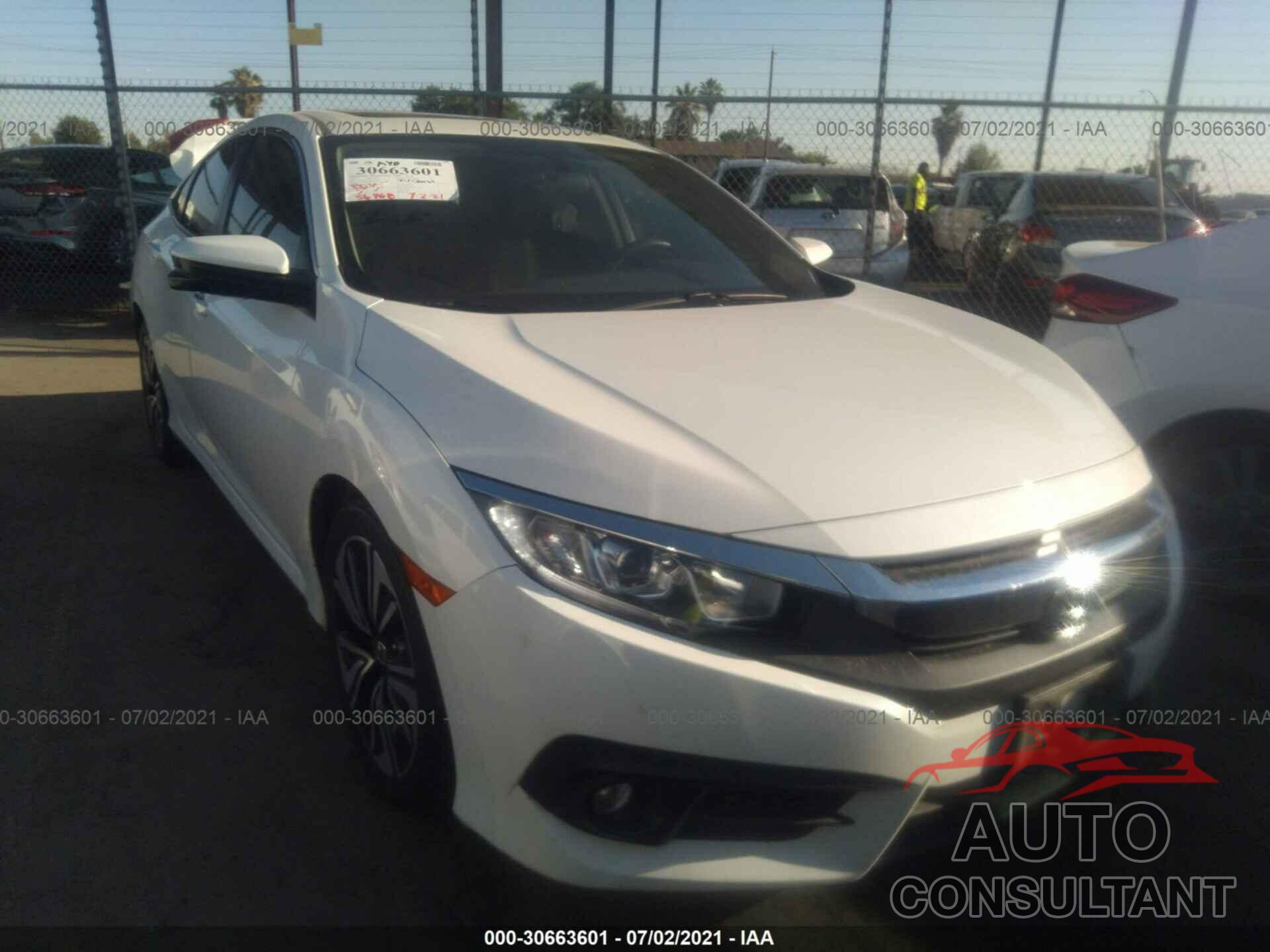 HONDA CIVIC SEDAN 2017 - 19XFC1F34HE207275