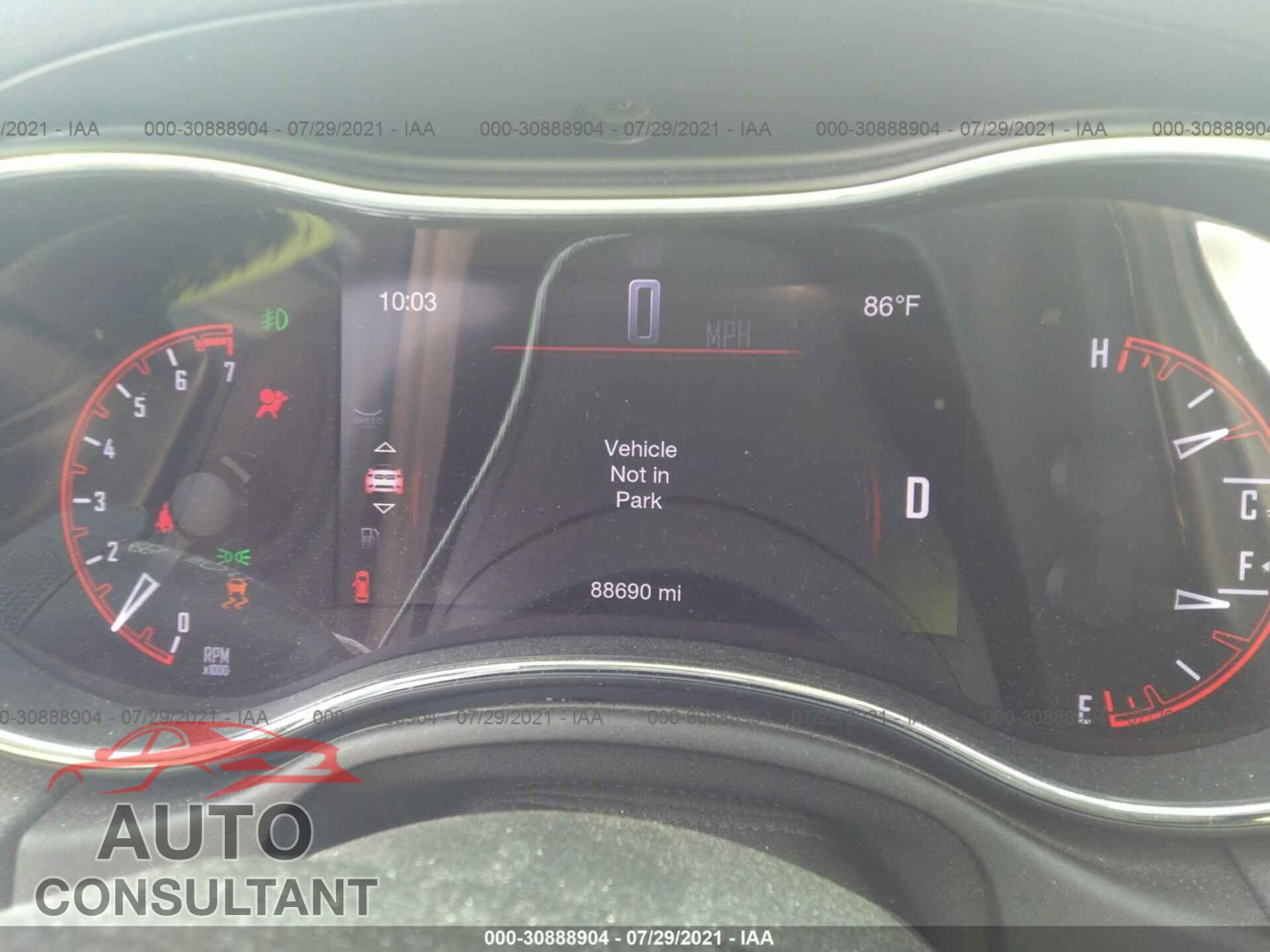 DODGE DURANGO 2016 - 1C4RDHDG5GC345227