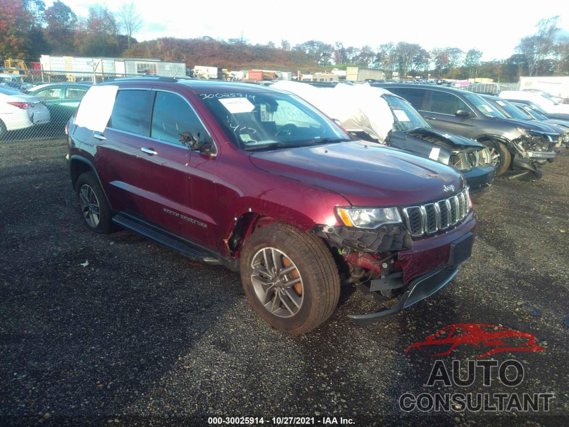 JEEP GRAND CHEROKEE 2017 - 1C4RJFBG2HC840955