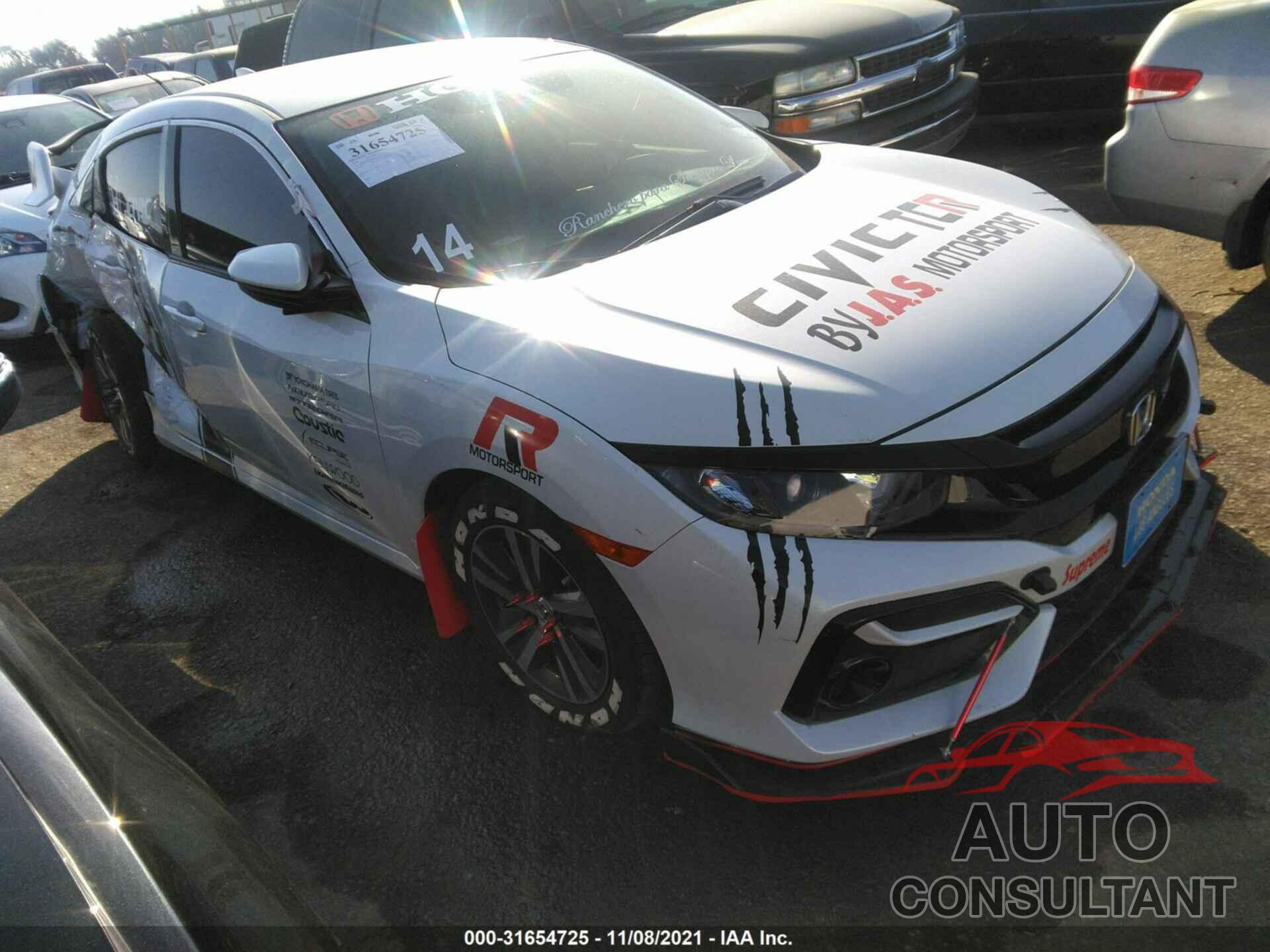 HONDA CIVIC HATCHBACK 2020 - SHHFK7H30LU411091