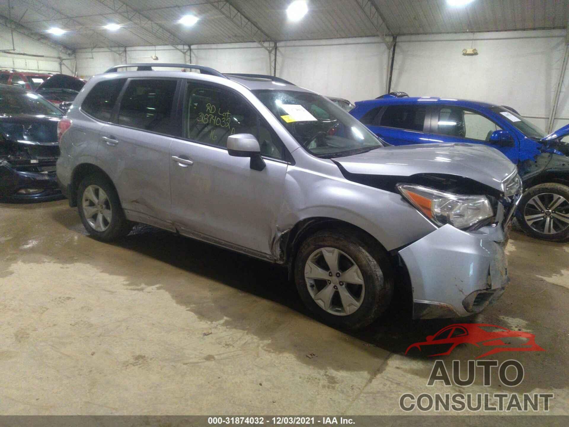SUBARU FORESTER 2016 - JF2SJADC1GH406866