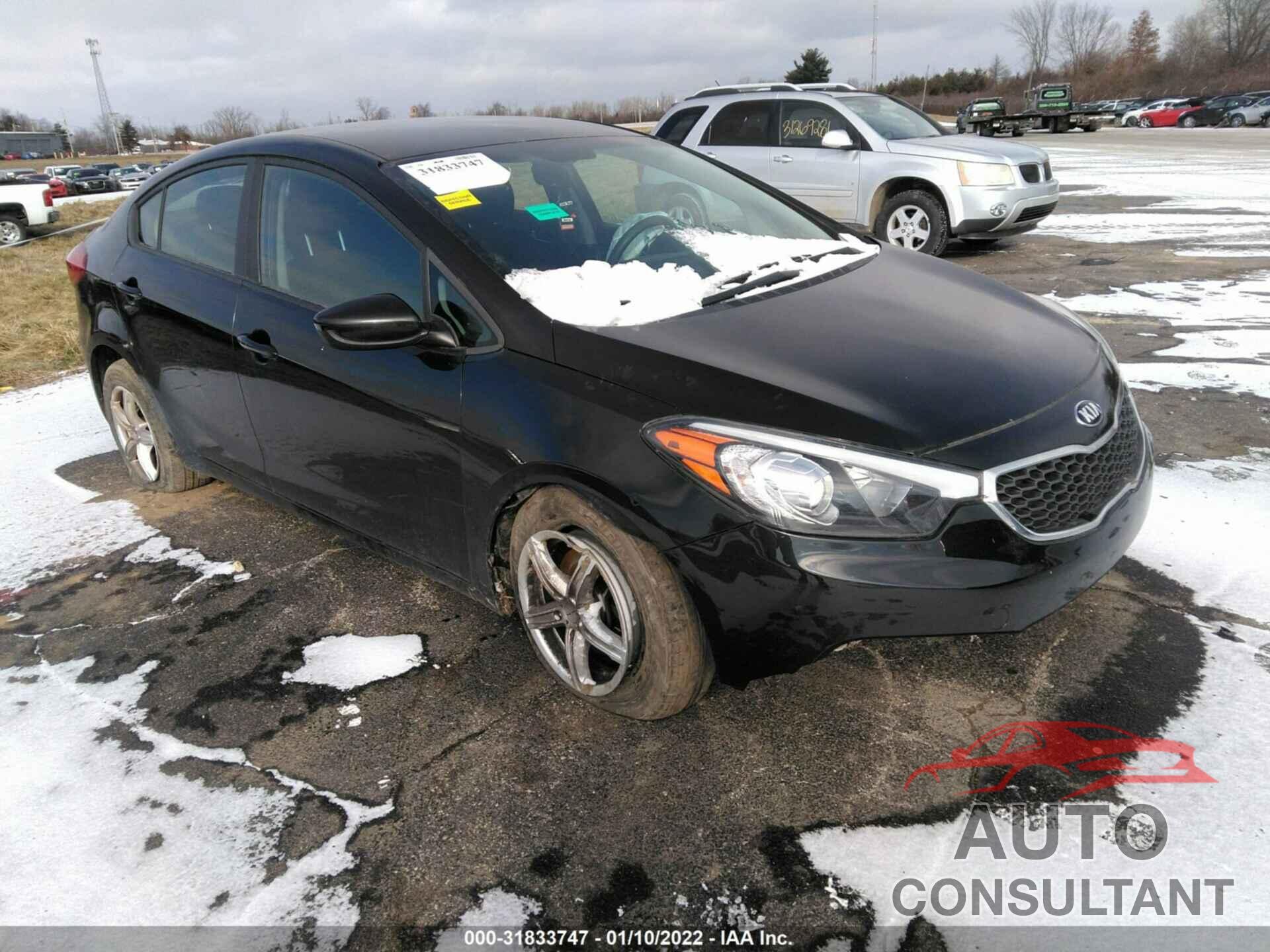 KIA FORTE 2016 - KNAFK4A68G5620555