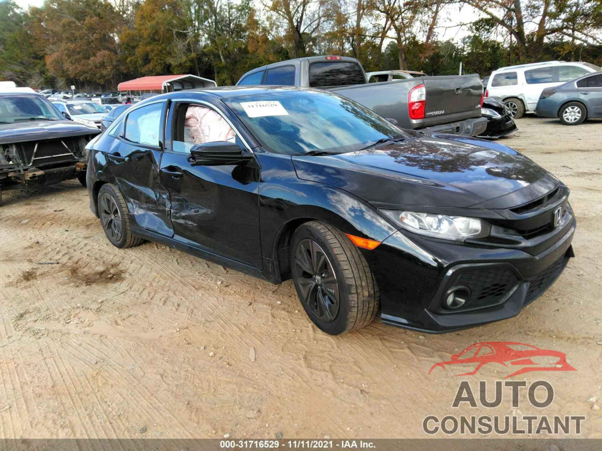 HONDA CIVIC HATCHBACK 2017 - SHHFK7H50HU208498