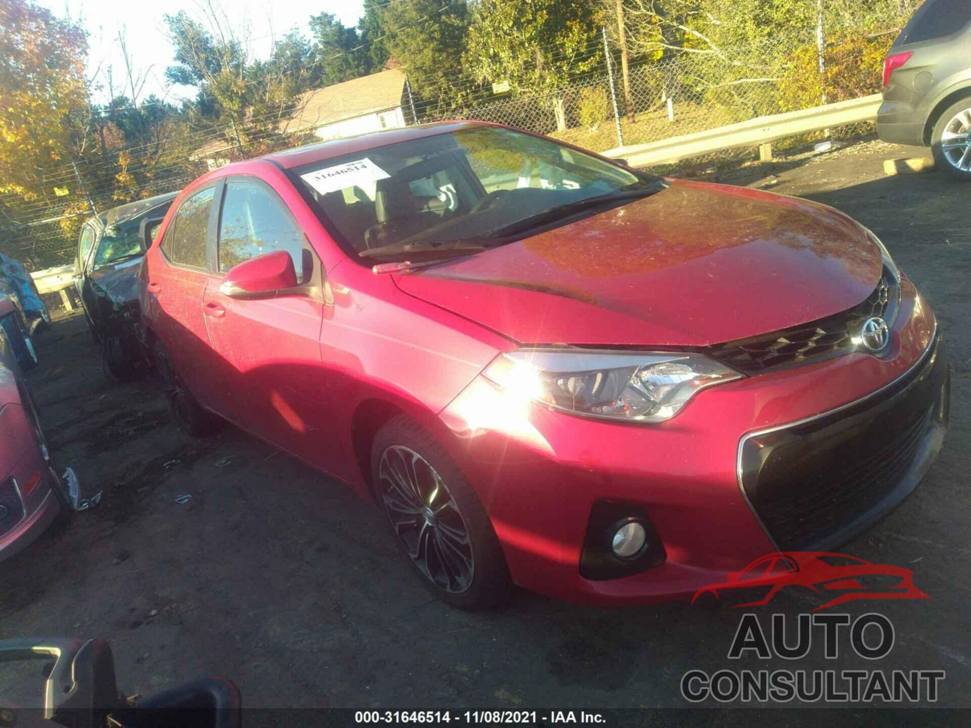 TOYOTA COROLLA 2016 - 2T1BURHE8GC743068