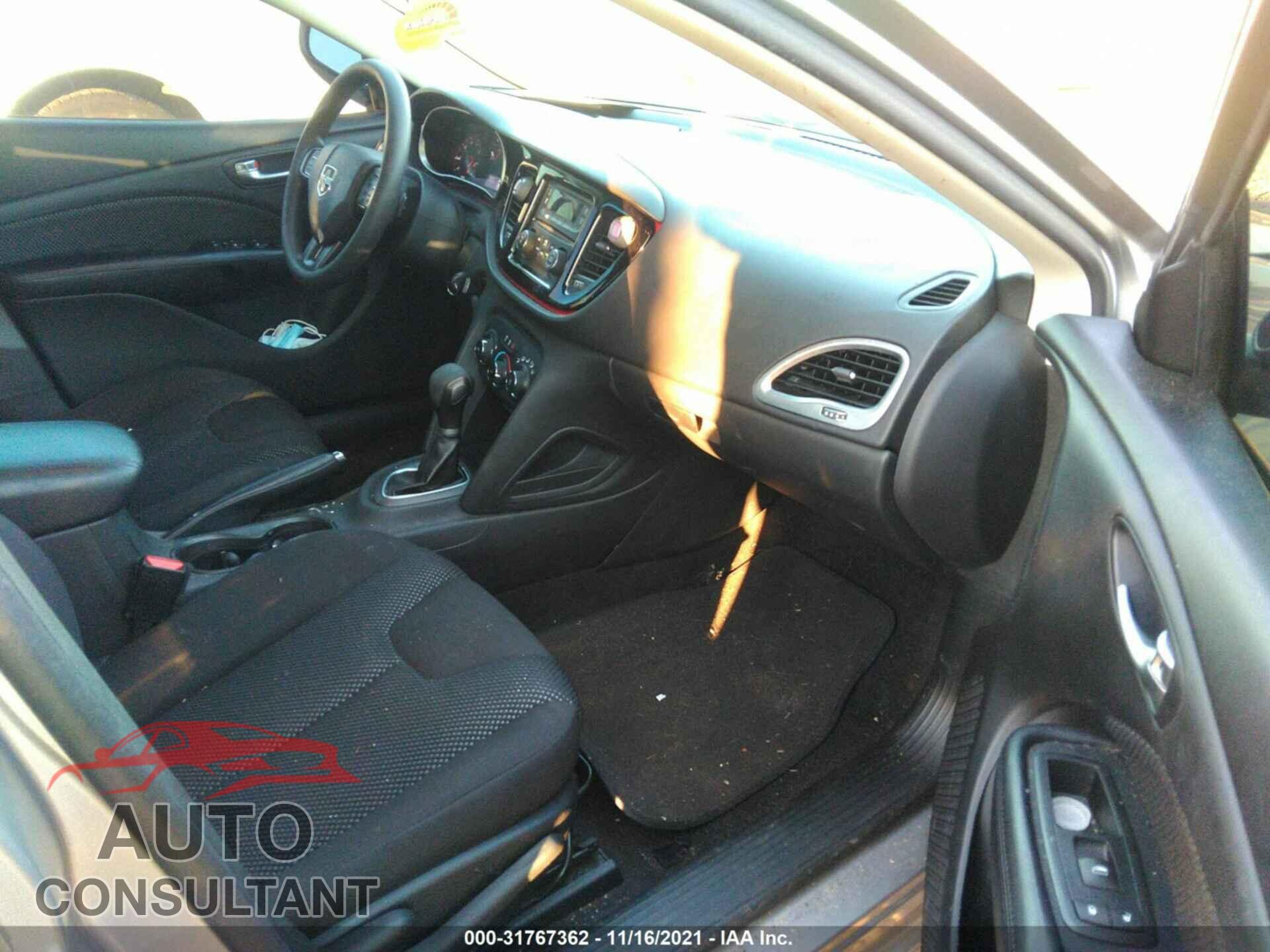 DODGE DART 2016 - 1C3CDFAA3GD736787