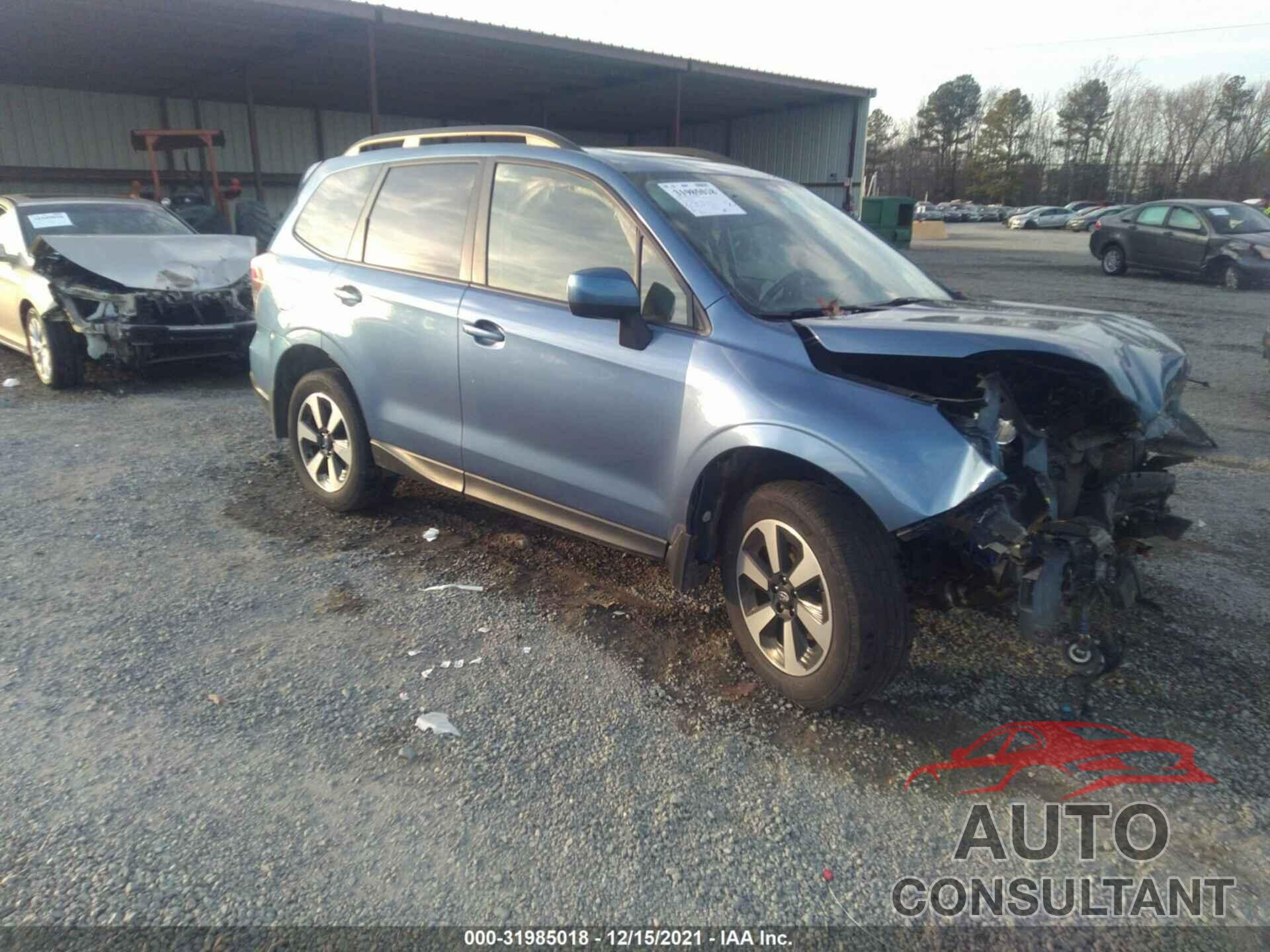 SUBARU FORESTER 2018 - JF2SJAGC7JH503119
