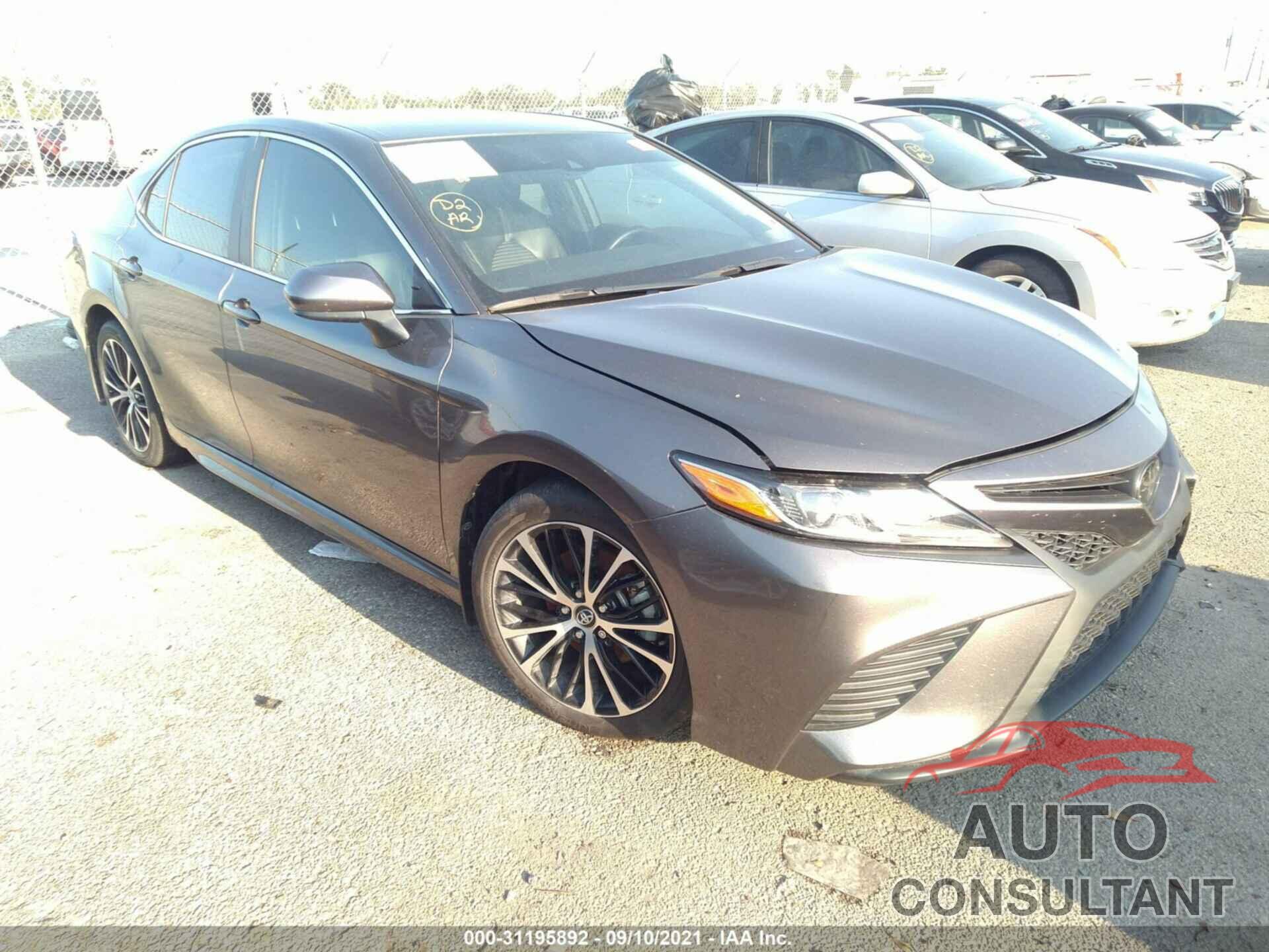 TOYOTA CAMRY 2020 - 4T1G11AK8LU859508
