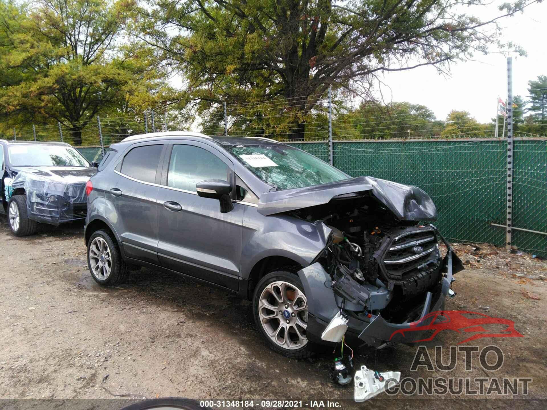 FORD ECOSPORT 2018 - MAJ6P1WL4JC184944