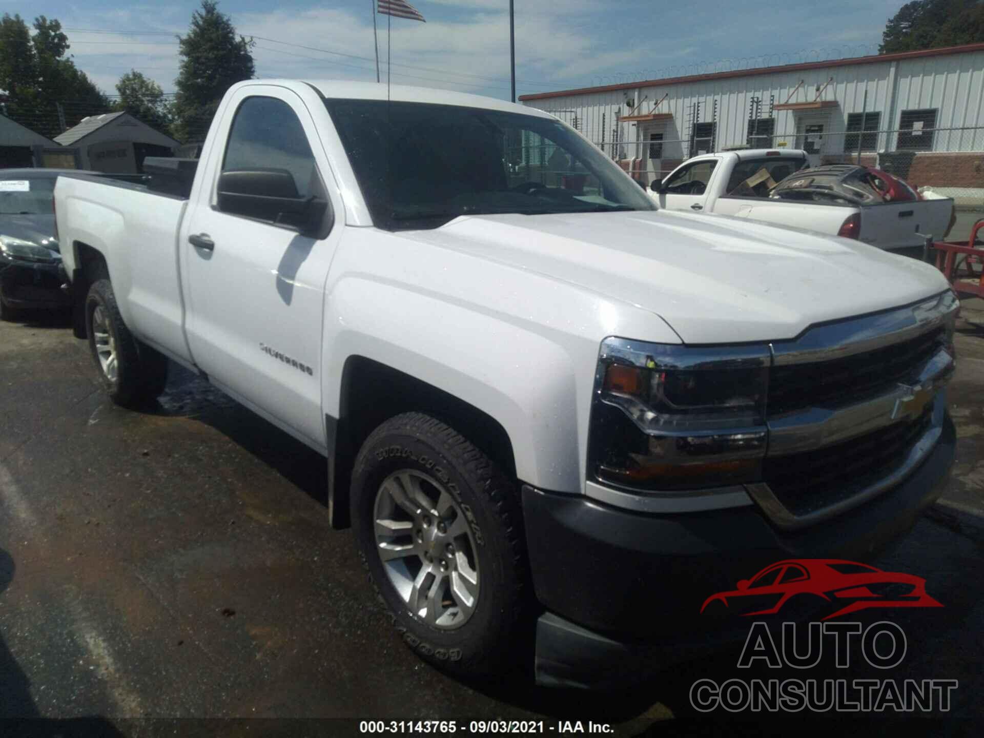 CHEVROLET SILVERADO 1500 2016 - 1GCNCNEH2GZ215295