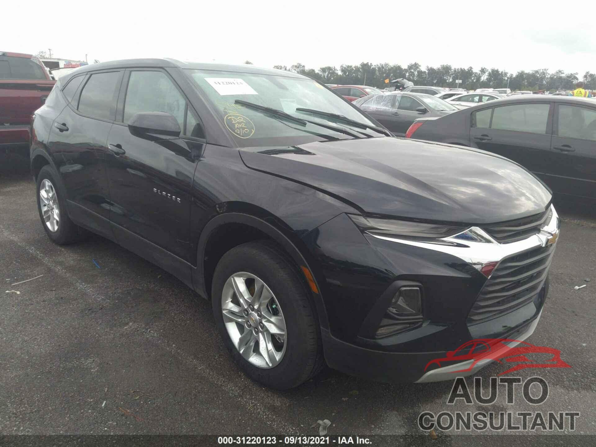 CHEVROLET BLAZER 2021 - 3GNKBBRA7MS503511