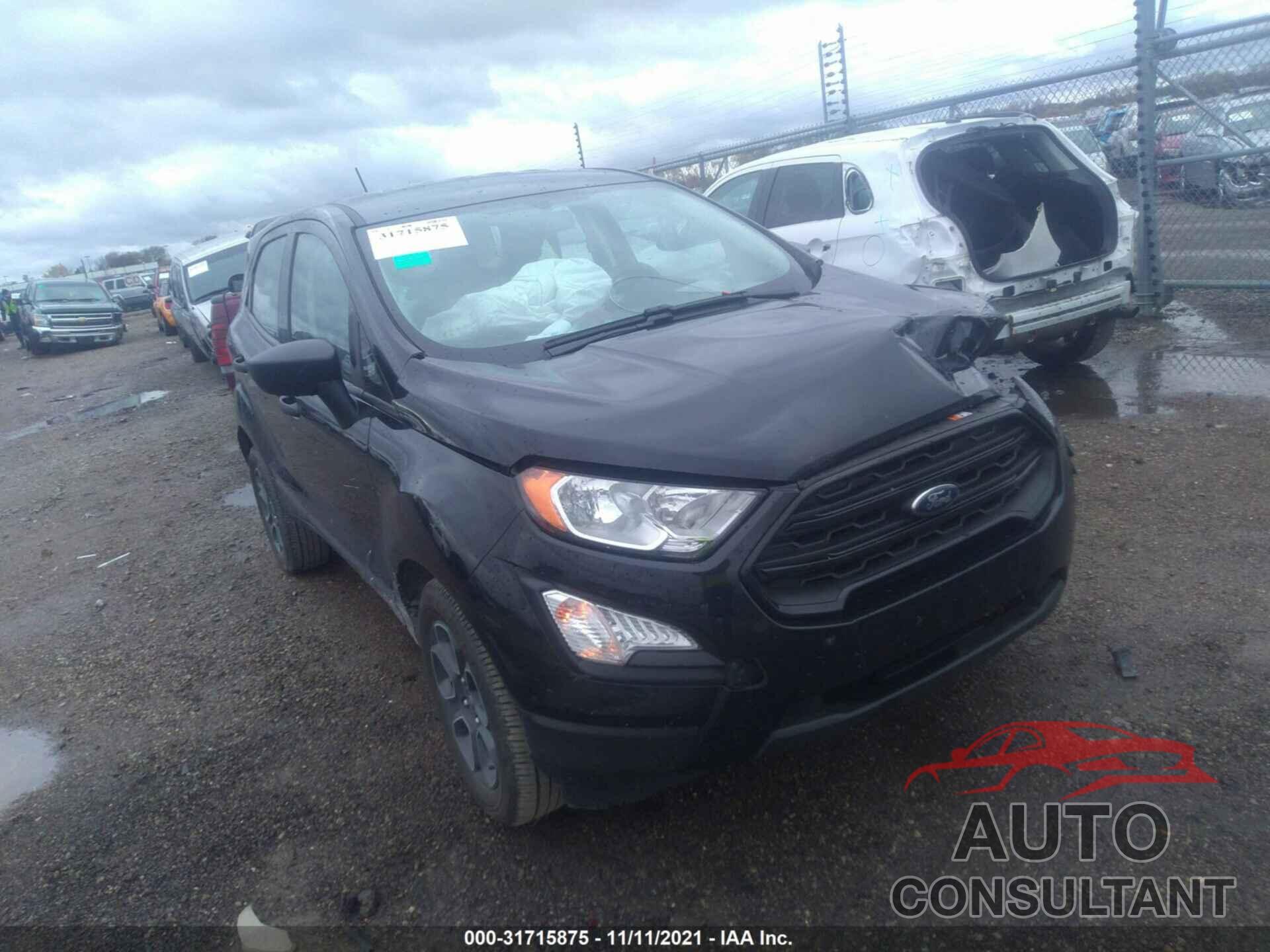 FORD ECOSPORT 2020 - MAJ3S2FE0LC394579