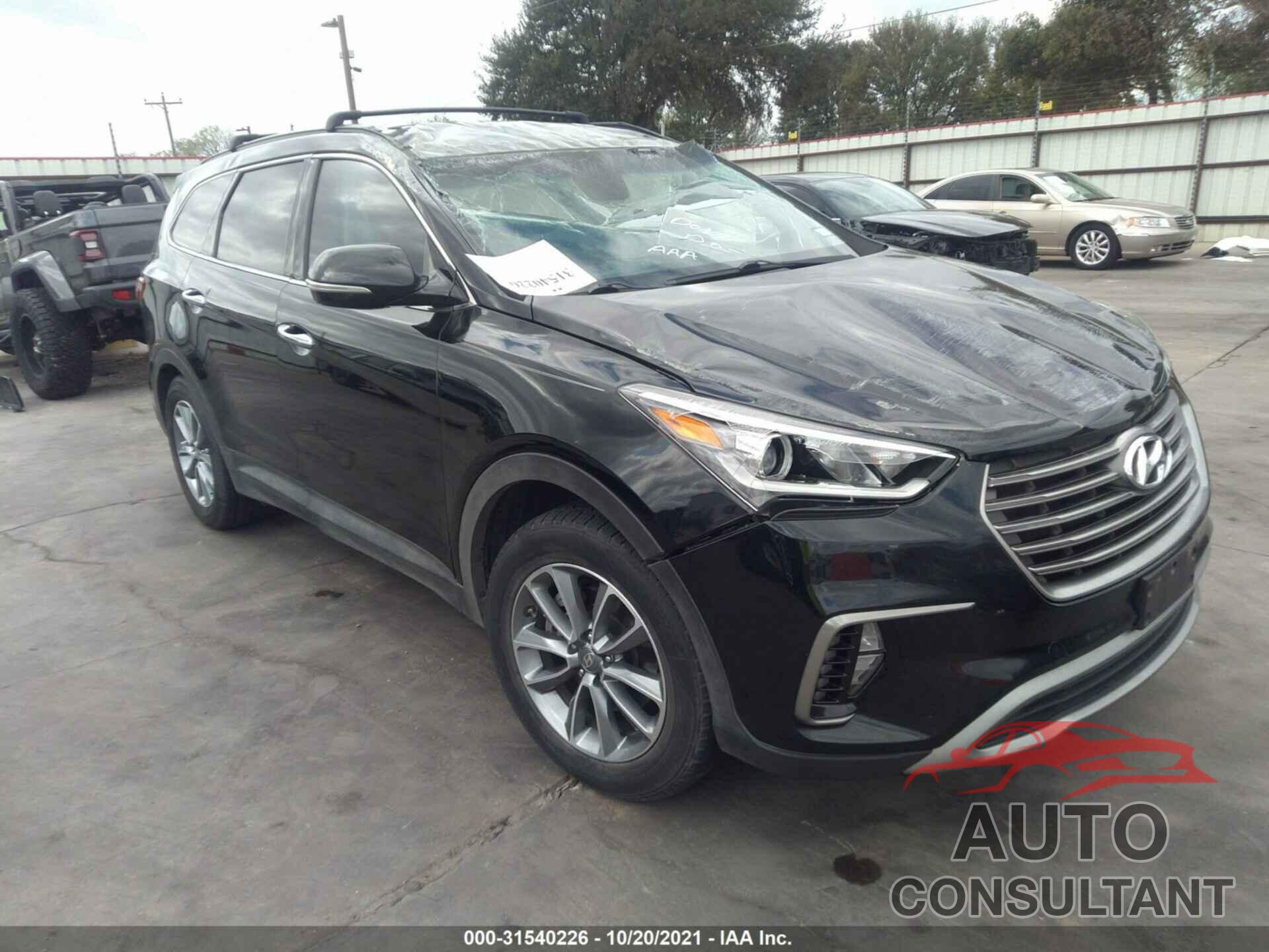 HYUNDAI SANTA FE 2017 - KM8SN4HF4HU236130