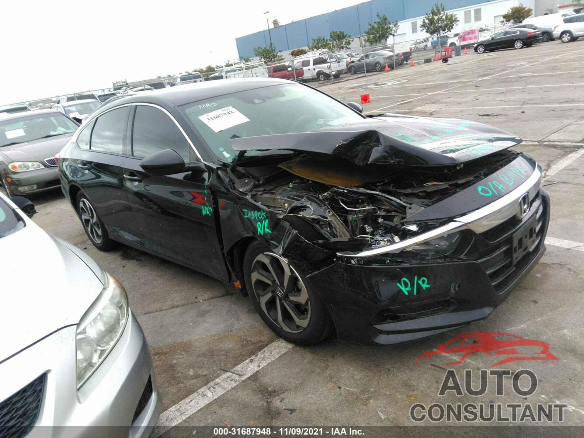 HONDA ACCORD SEDAN 2018 - 1HGCV1F15JA161333