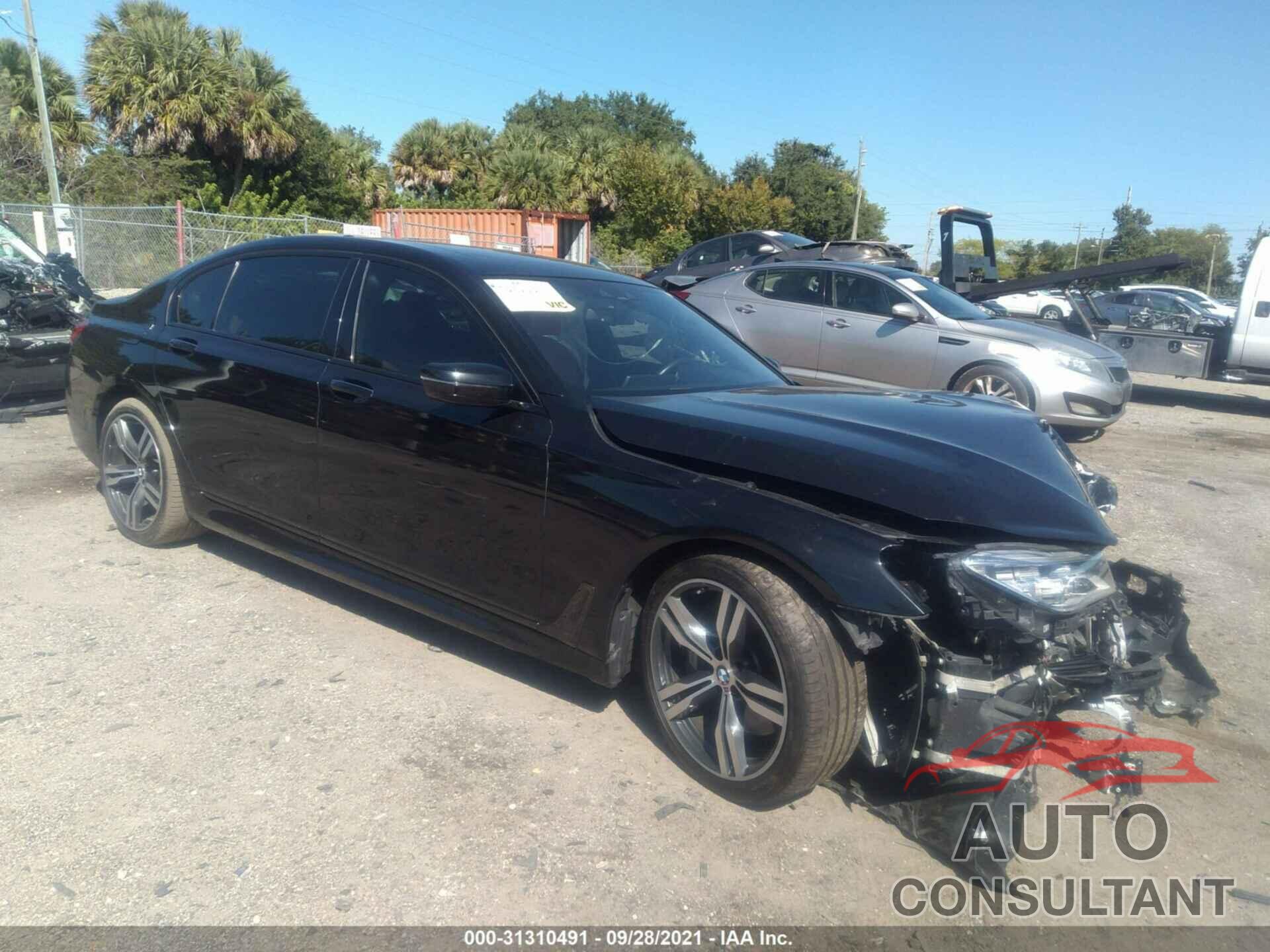 BMW 7 SERIES 2016 - WBA7F2C54GG418172