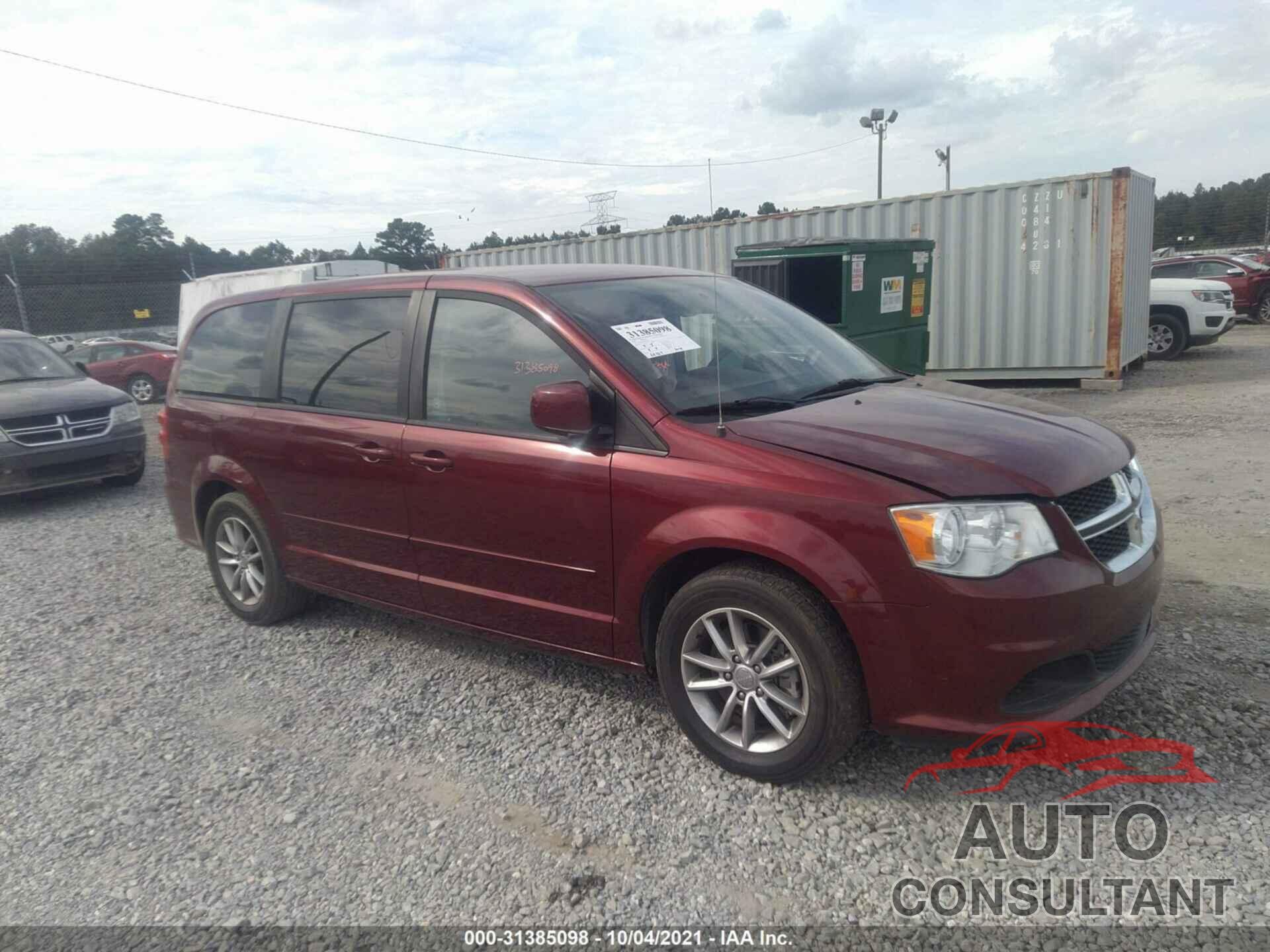 DODGE GRAND CARAVAN 2017 - 2C4RDGBG9HR595270