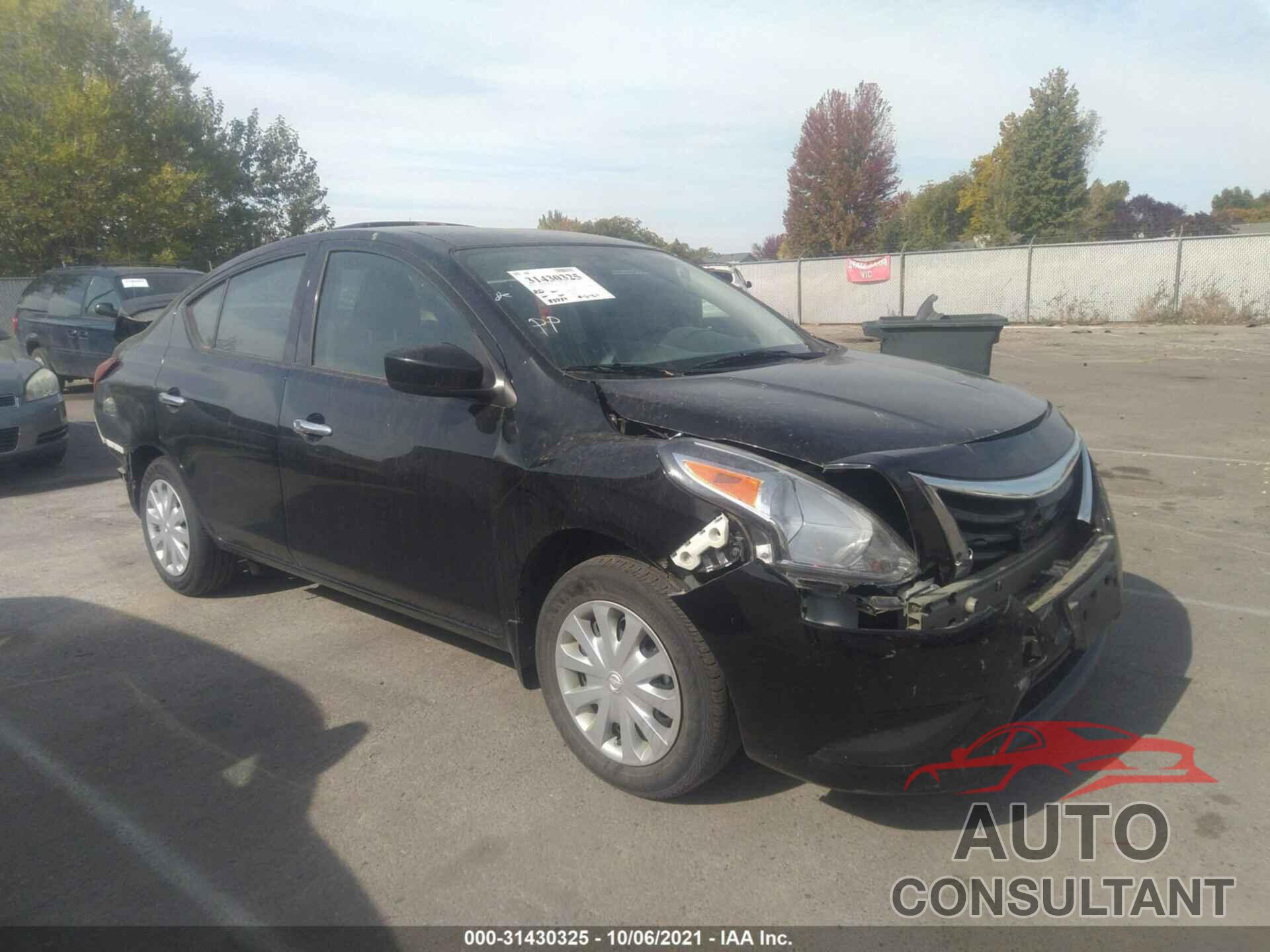 NISSAN VERSA 2016 - 3N1CN7AP3GL876578