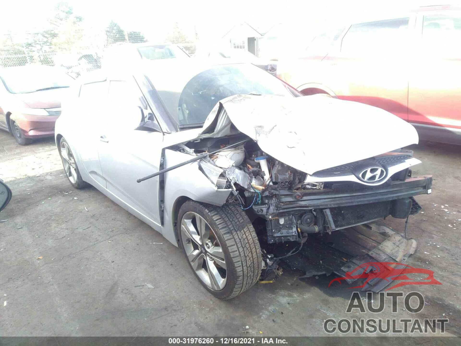 HYUNDAI VELOSTER 2016 - KMHTC6AD1GU252444