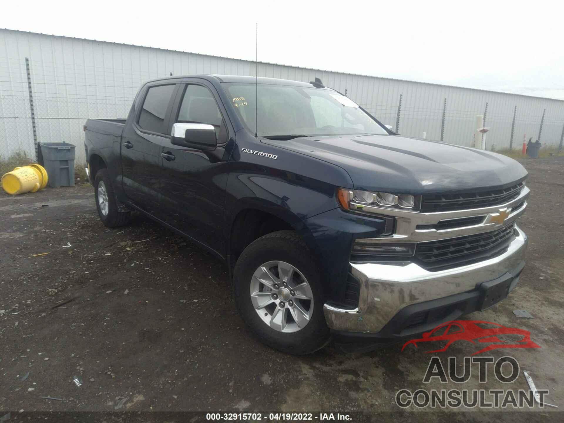 CHEVROLET SILVERADO 1500 2020 - 3GCPWCED5LG352761