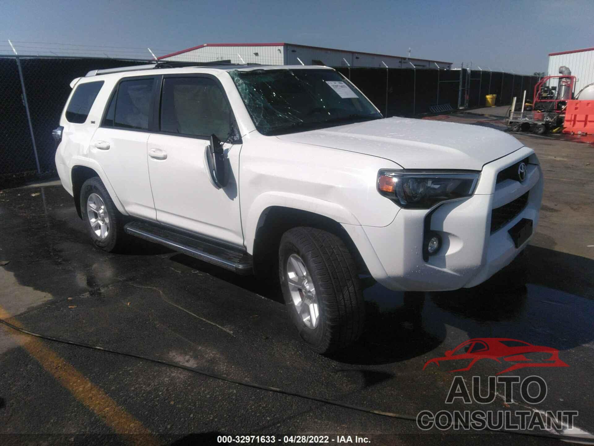 TOYOTA 4RUNNER 2016 - JTEBU5JR0G5384796