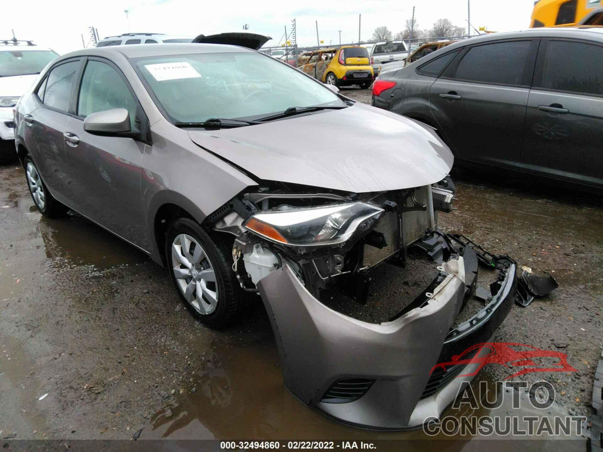 TOYOTA COROLLA 2016 - 2T1BURHE3GC661376