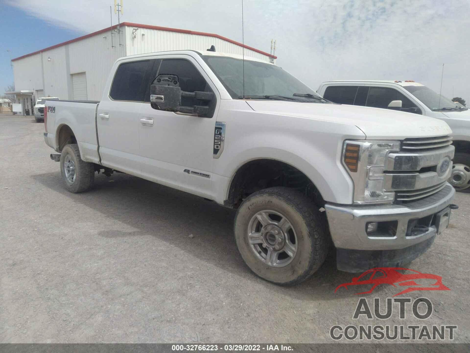 FORD SUPER DUTY F-250 SRW 2019 - 1FT7W2BT4KEE56654