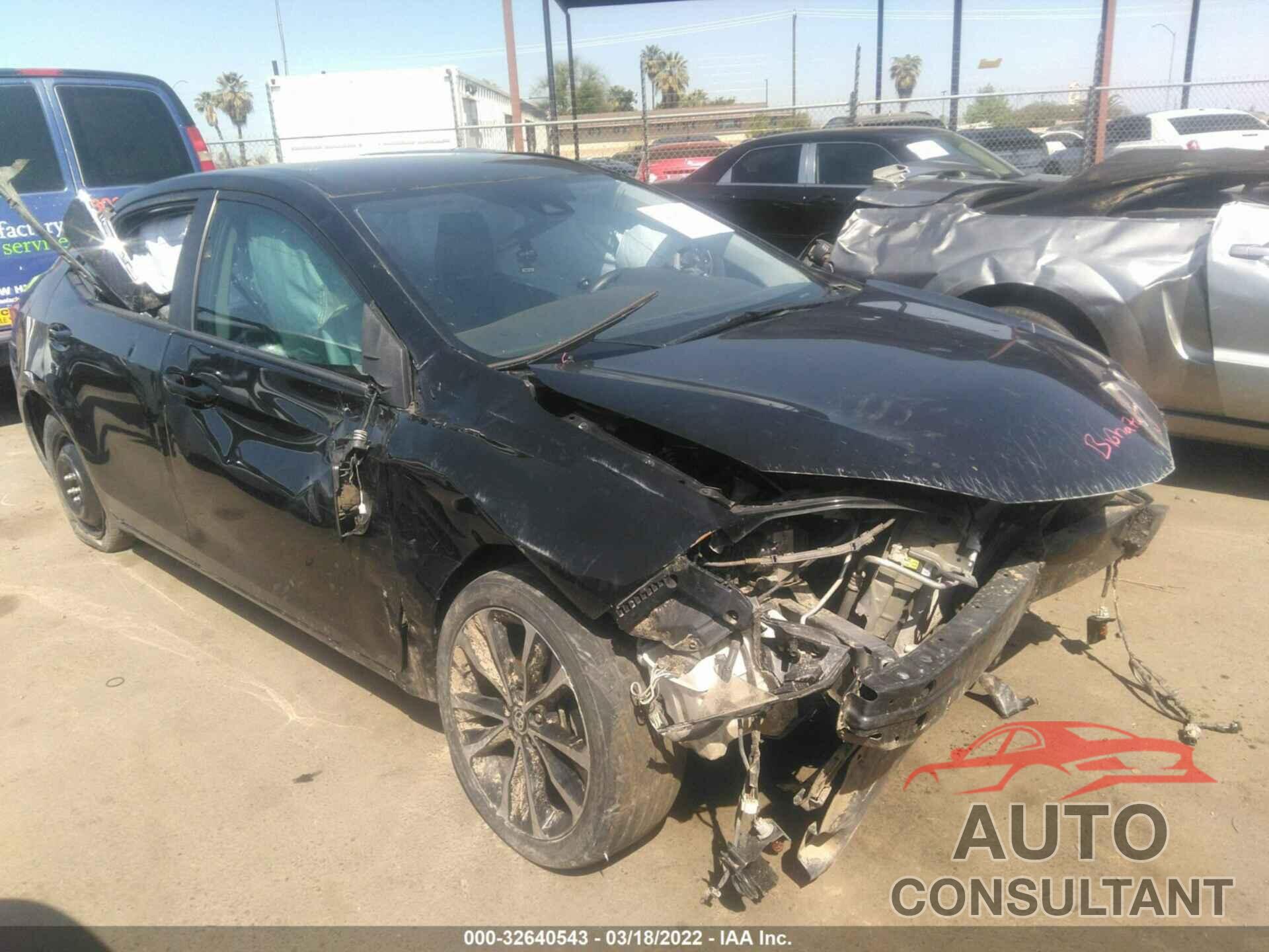 TOYOTA COROLLA 2018 - 5YFBURHE6JP766209