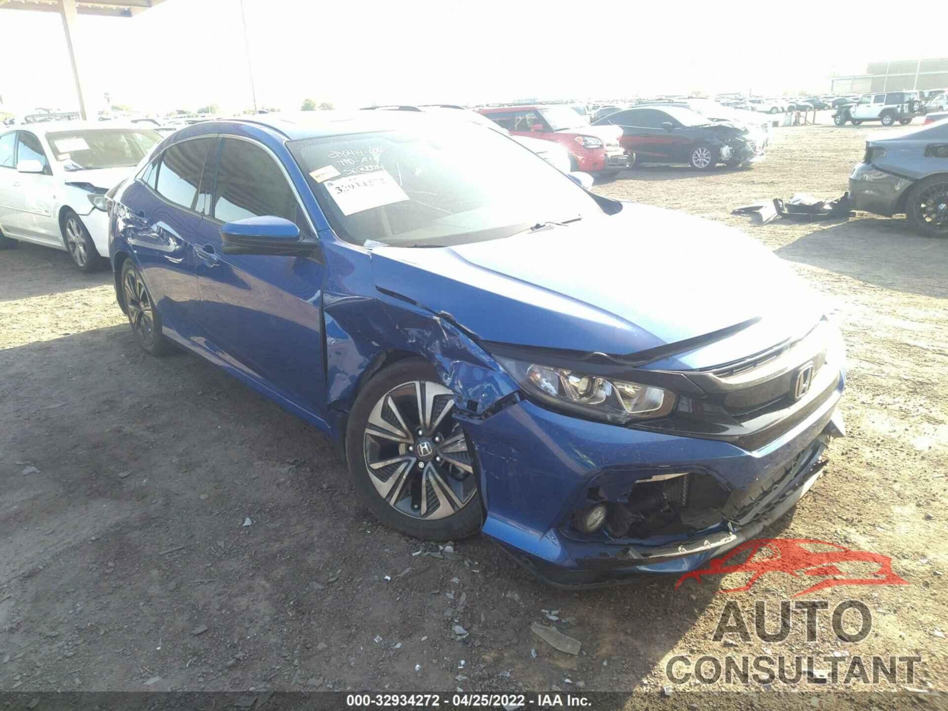 HONDA CIVIC HATCHBACK 2018 - SHHFK7H50JU213206