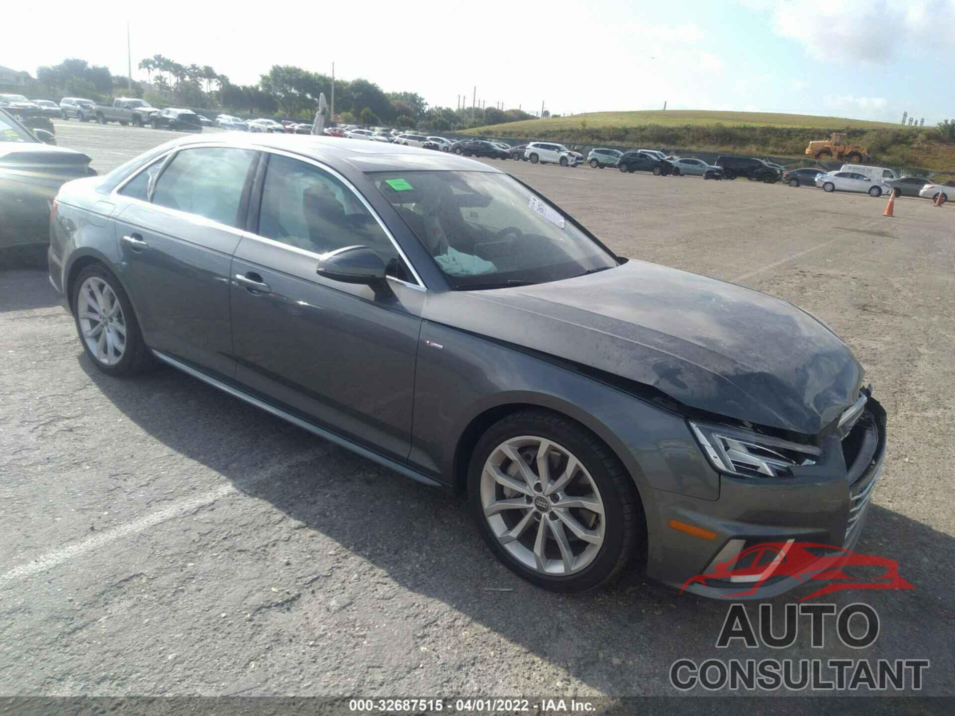 AUDI A4 2019 - WAUENAF44KN014252