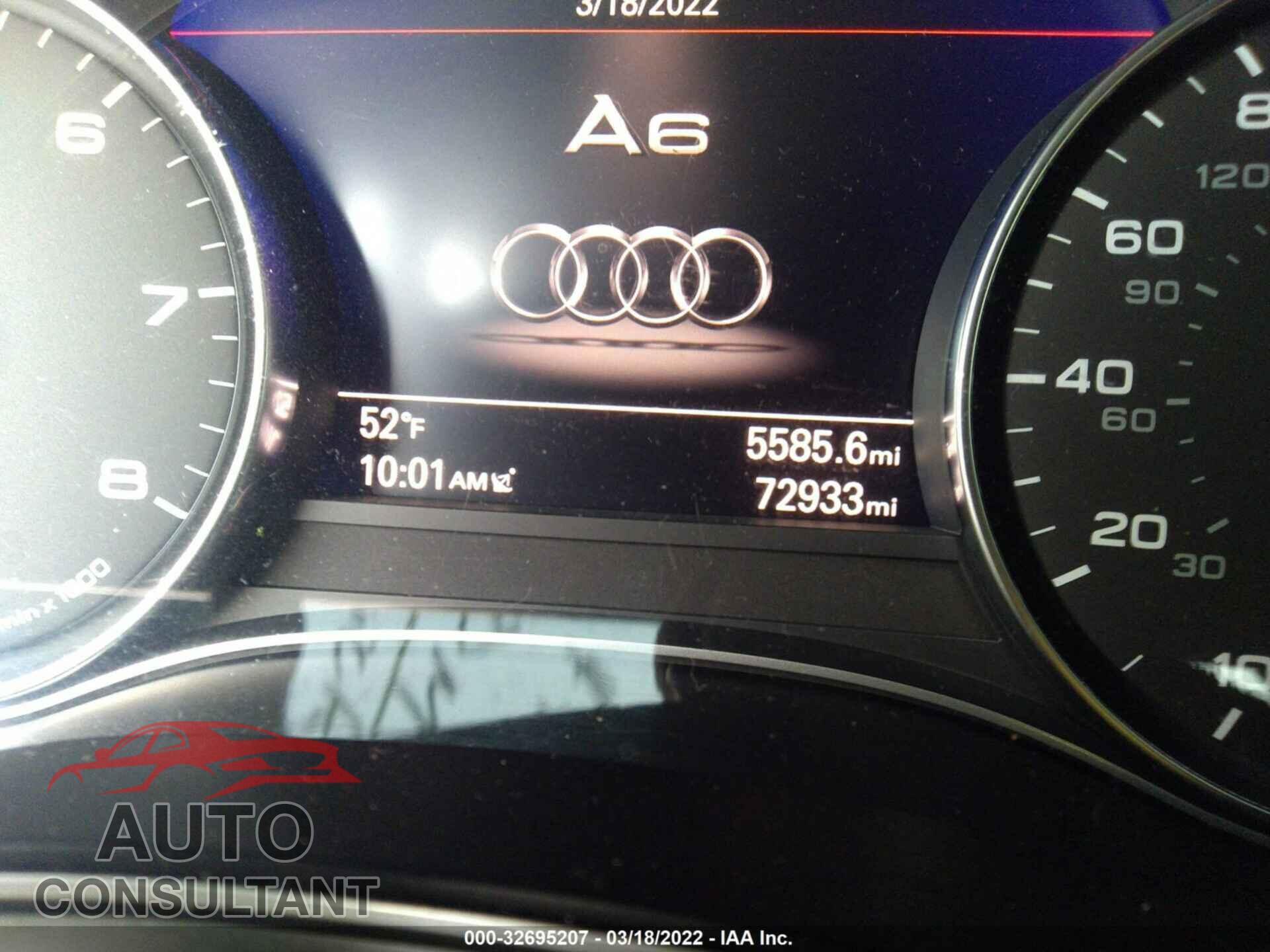 AUDI A6 2017 - WAUF8AFC0HN054677