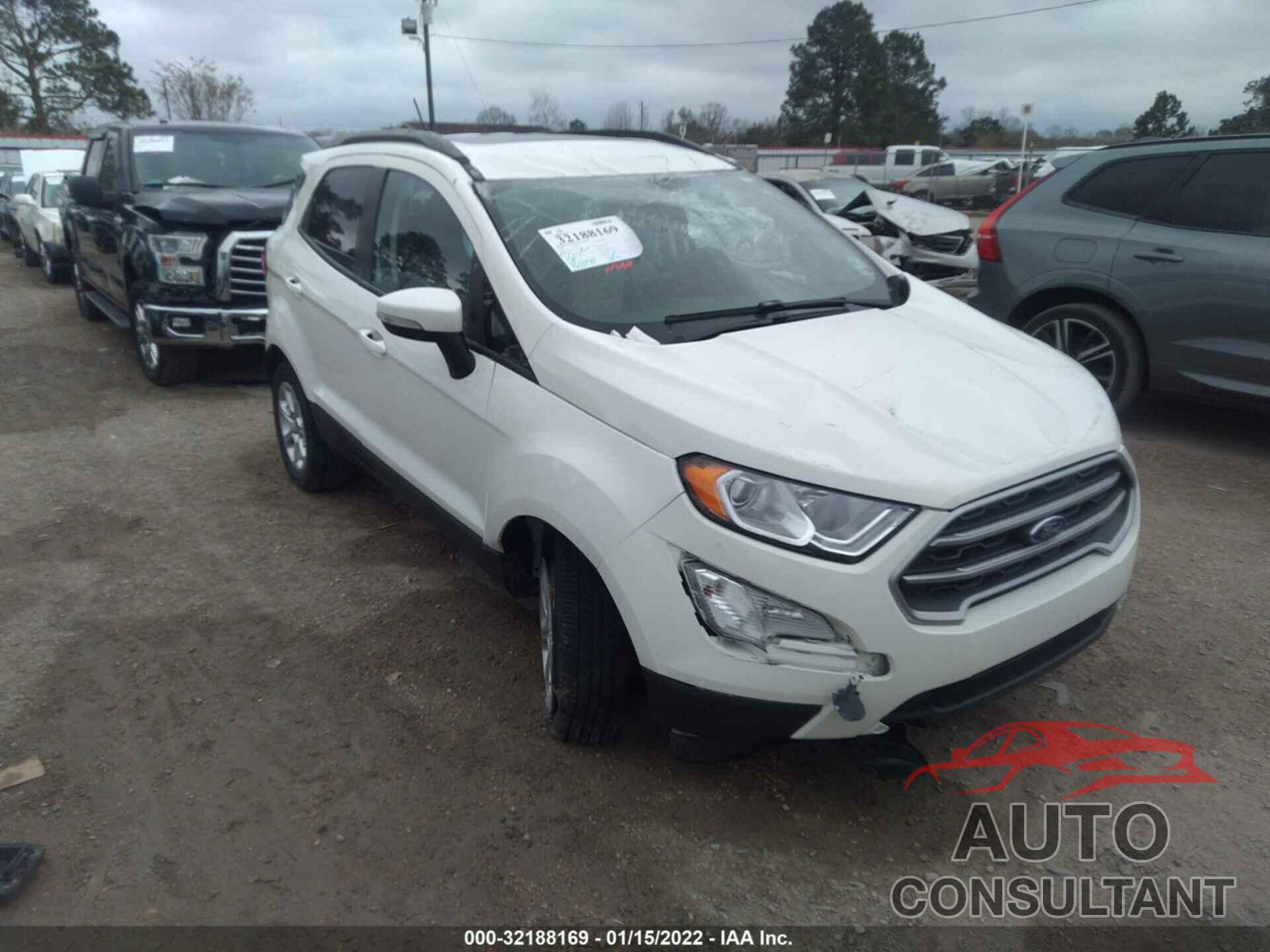 FORD ECOSPORT 2020 - MAJ3S2GE1LC350945