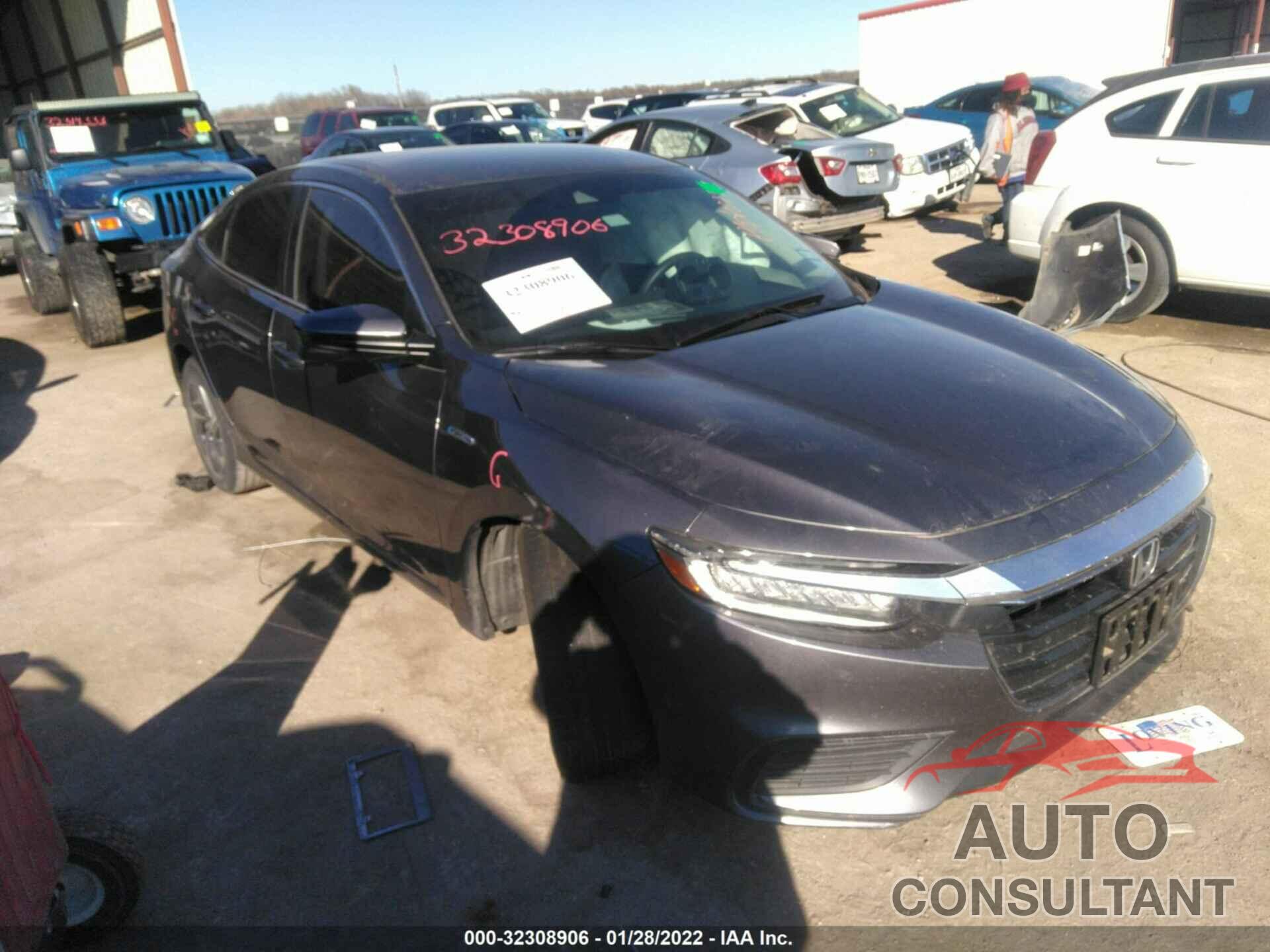 HONDA INSIGHT 2019 - 19XZE4F57KE013938