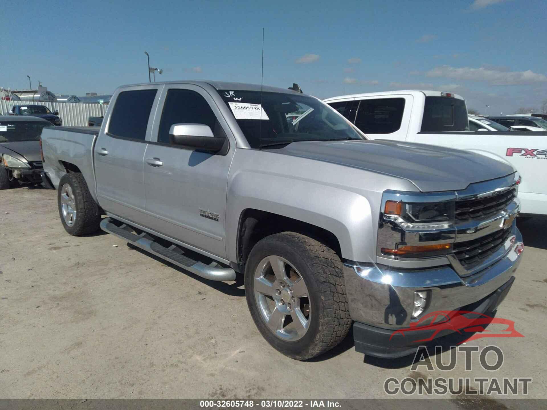 CHEVROLET SILVERADO 1500 2017 - 3GCPCREC9HG414253